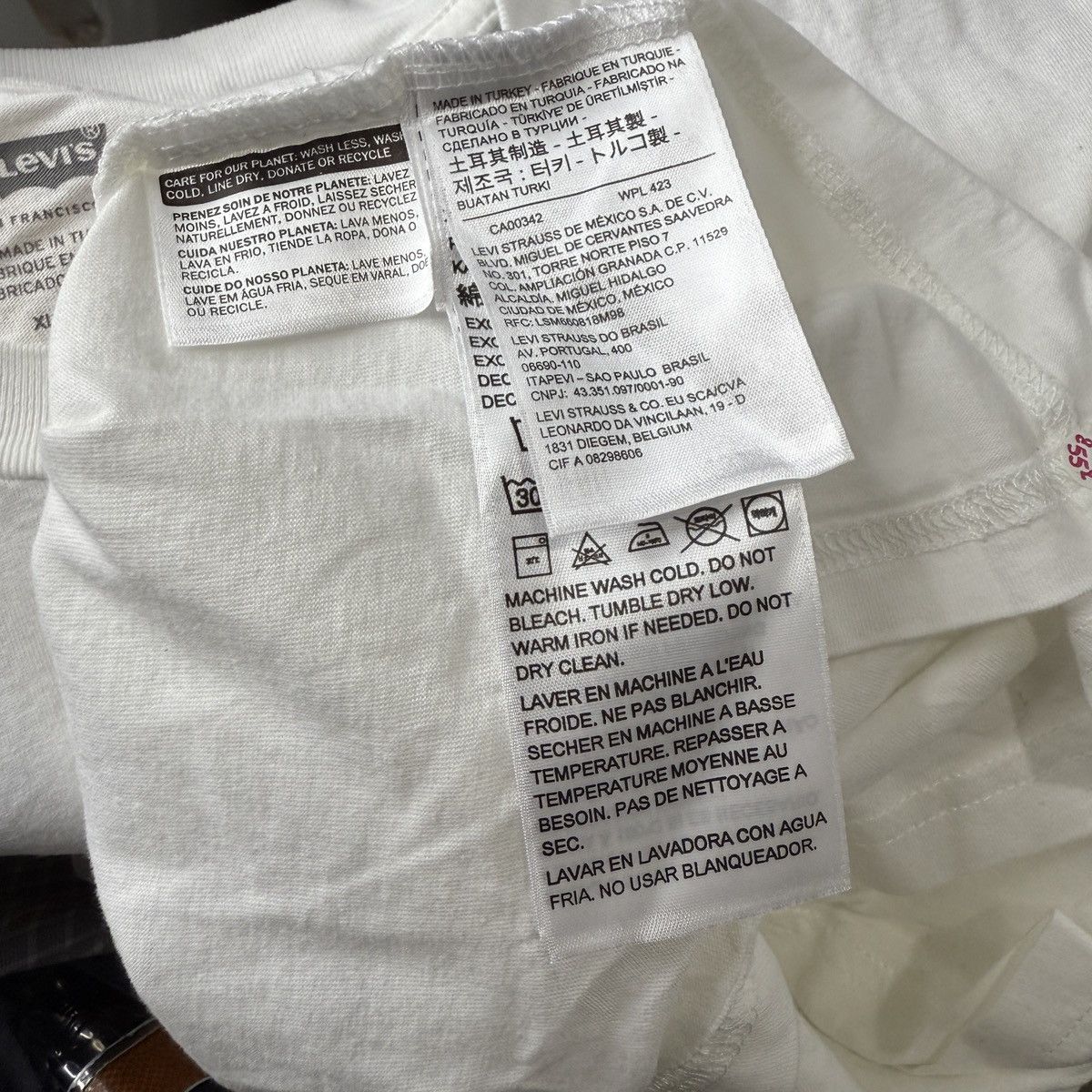 Bape × Levi's Levi’s X Bape Tshirt Size US XL / EU 56 / 4 - 5 Thumbnail
