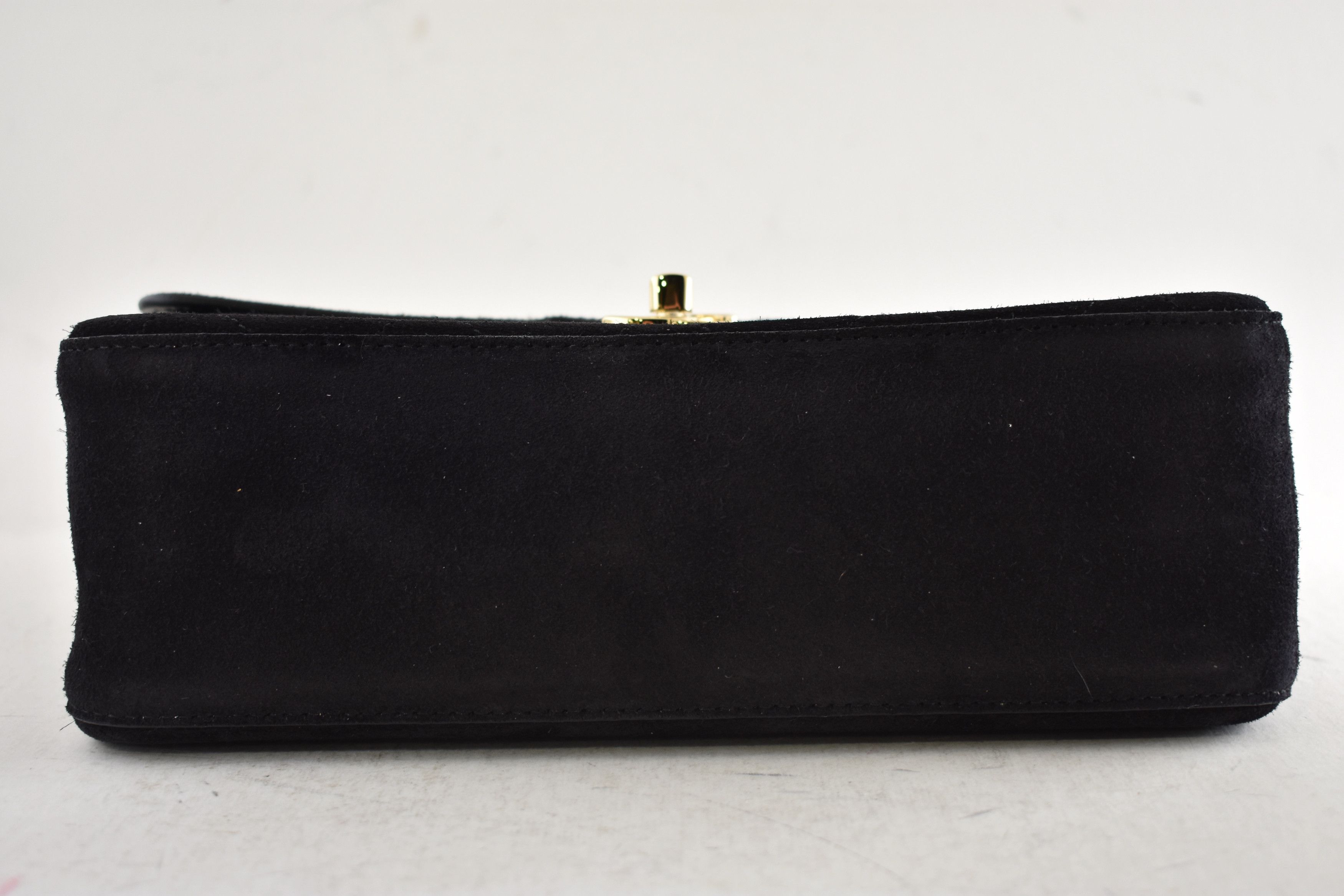 Chanel 26S Maxi Souplissimo Small Medium Suede CC Logo Flap Bag Size ONE SIZE - 9 Thumbnail