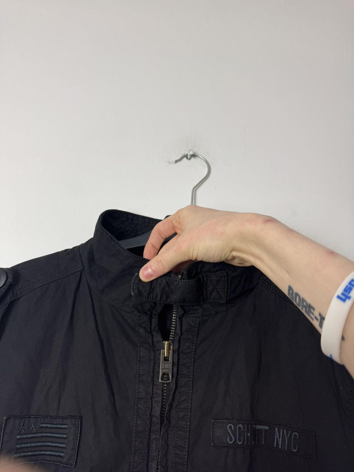 Schott Schott NYC Military Jacket M65 Style Black Archive Style Size US XXL / EU 58 / 5 - 9 Thumbnail