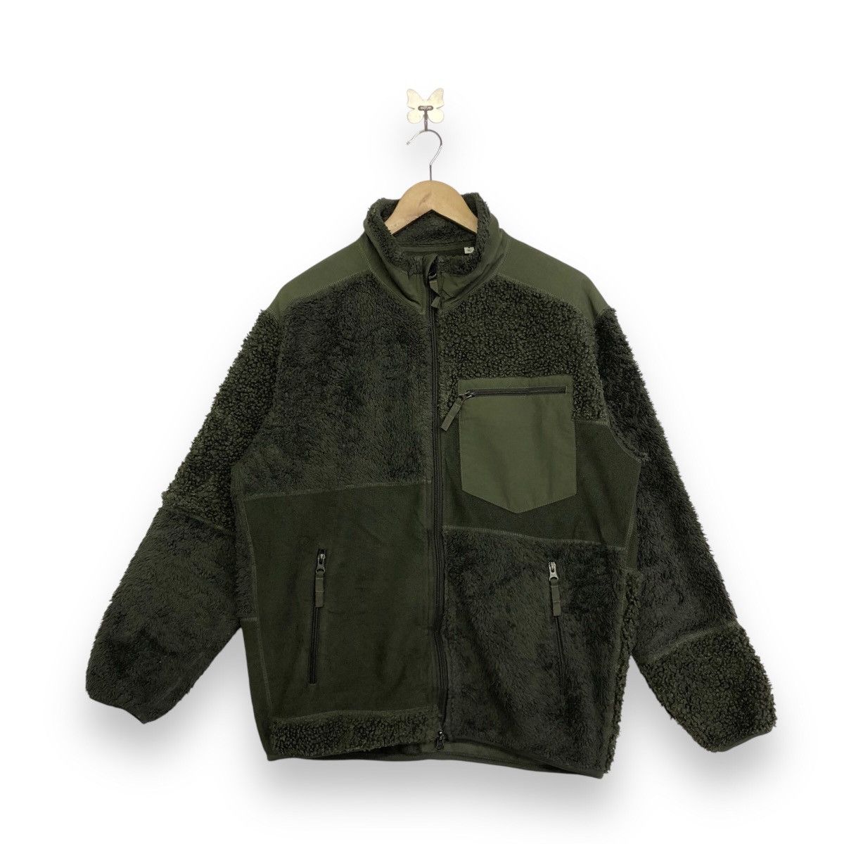 Engineered Garments × Uniqlo Engineered Garment X Uniqlo Fleece Sherpha Winter Jacket Size US M / EU 48-50 / 2 - 2 Thumbnail