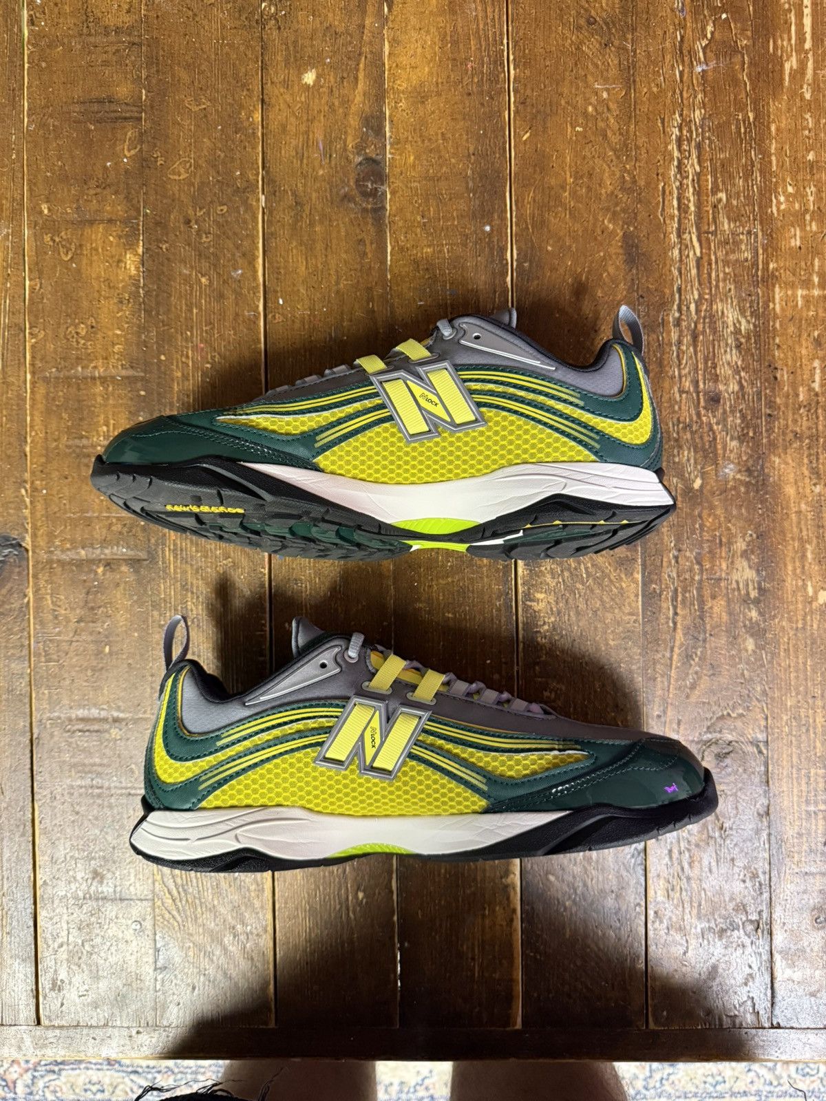 Aime Leon Dore × New Balance URC56AD1 “Green & Yellow” Size US 9 / EU 42 - 3 Thumbnail