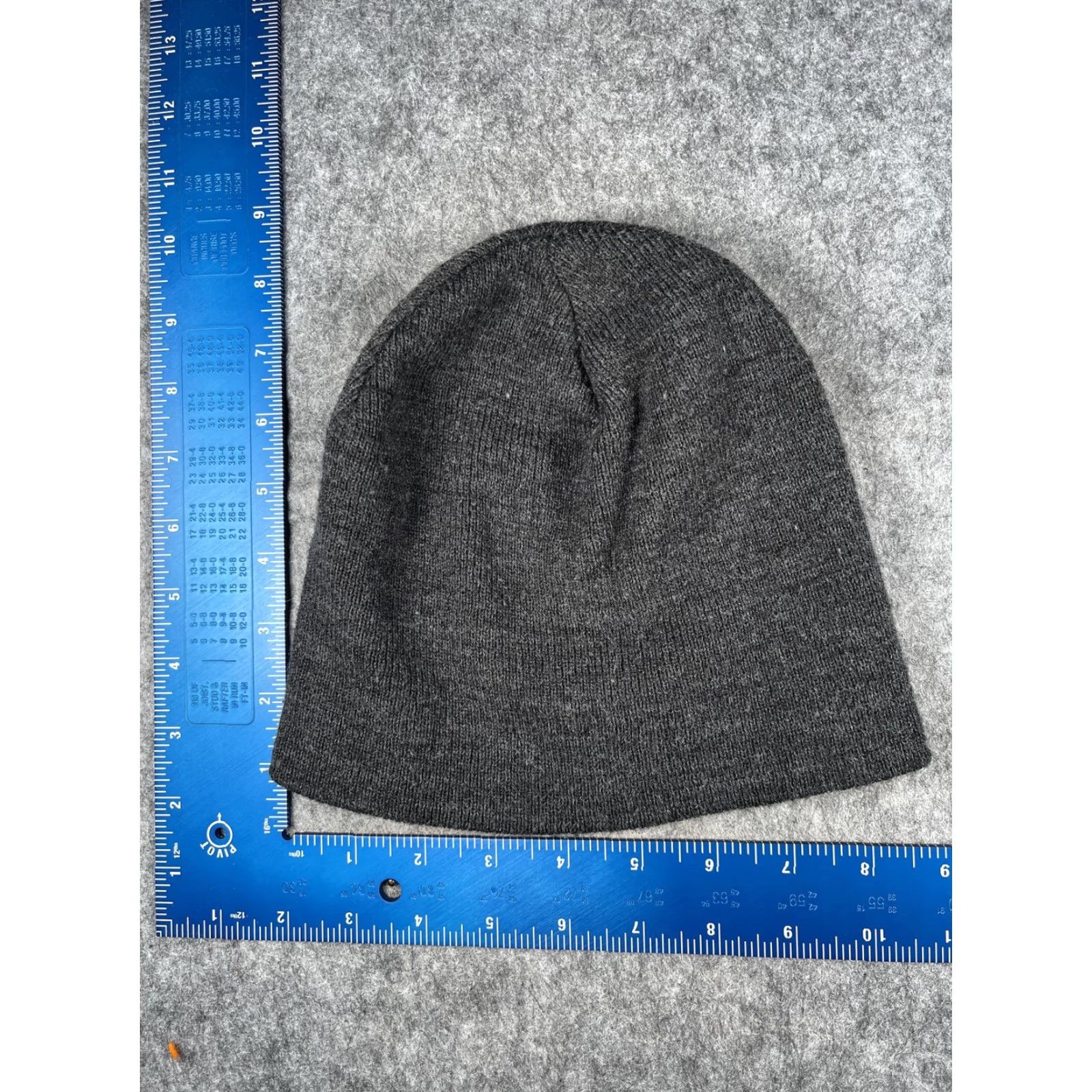 Vintage Green RX+ Hat Beanie Mens One Size Gray Knit Logo Stretch Casual Winter Size ONE SIZE - 4 Thumbnail