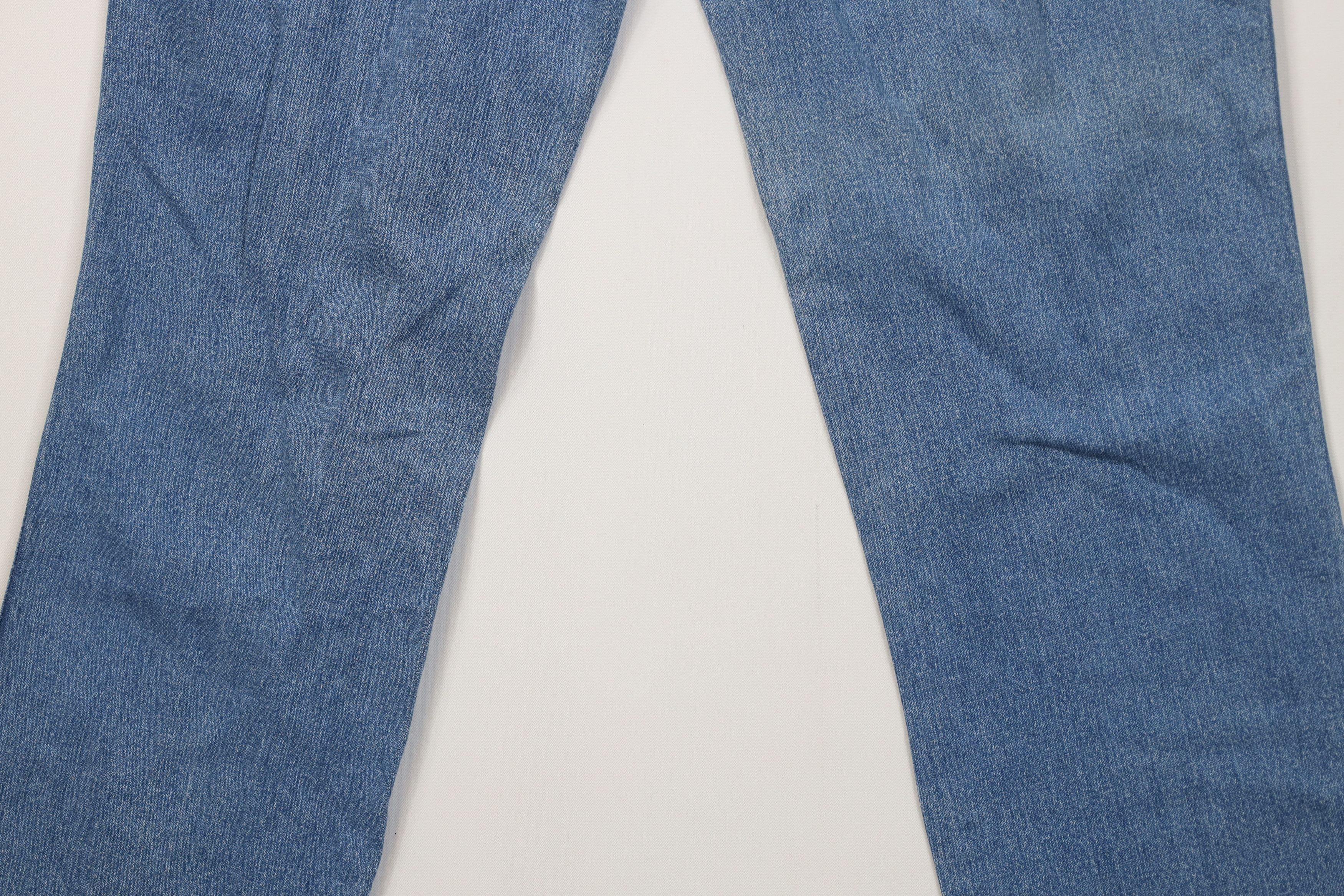 Vintage Vintage 90s Streetwear Straight Leg Denim Jeans Blue Cotton Size 34" / US 12 / IT 48 - 12 Thumbnail