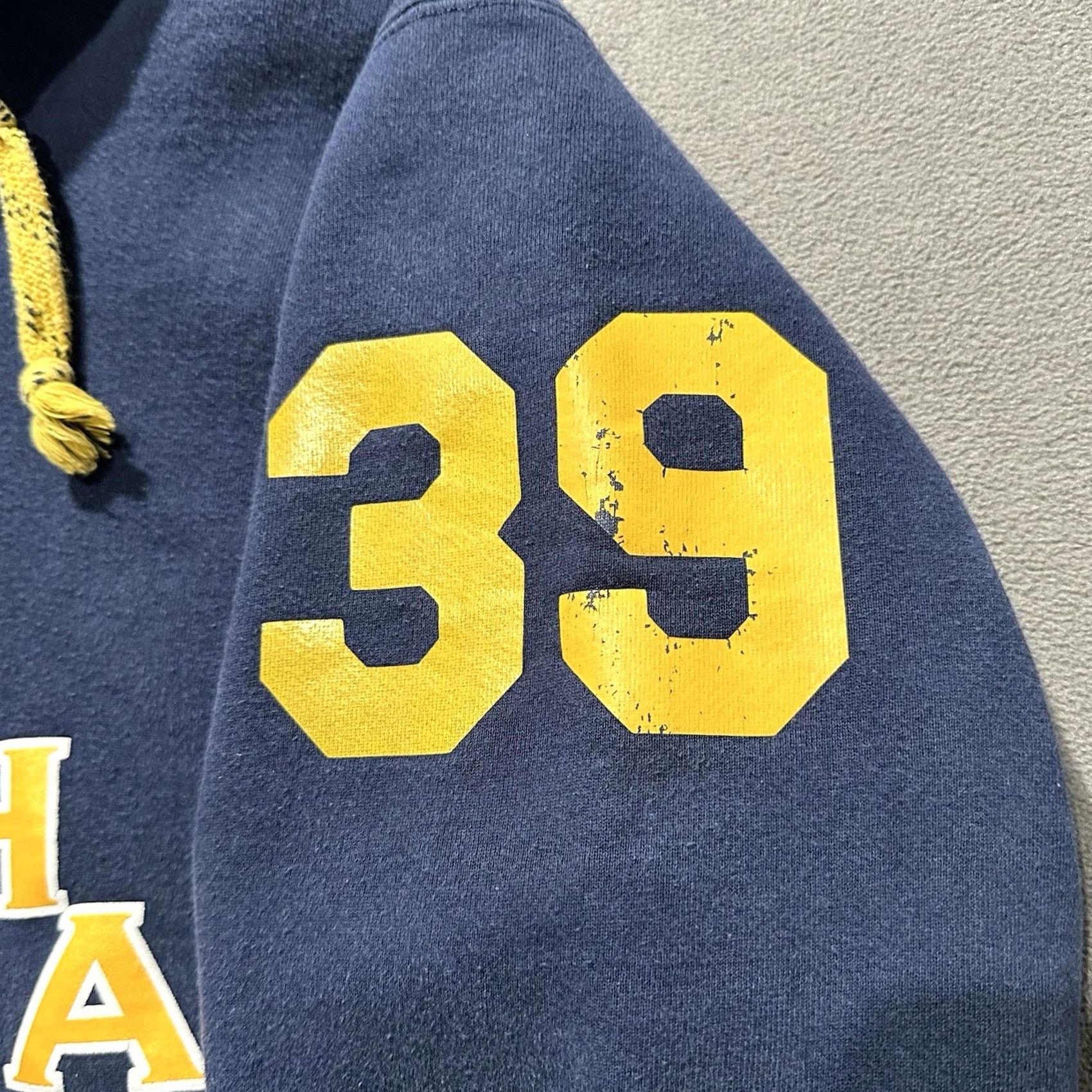 Vintage Vintage United States ARMY Sweatshirt Medium Blue Lace Hockey 415 Battalion Mens Size US M / EU 48-50 / 2 - 7 Thumbnail