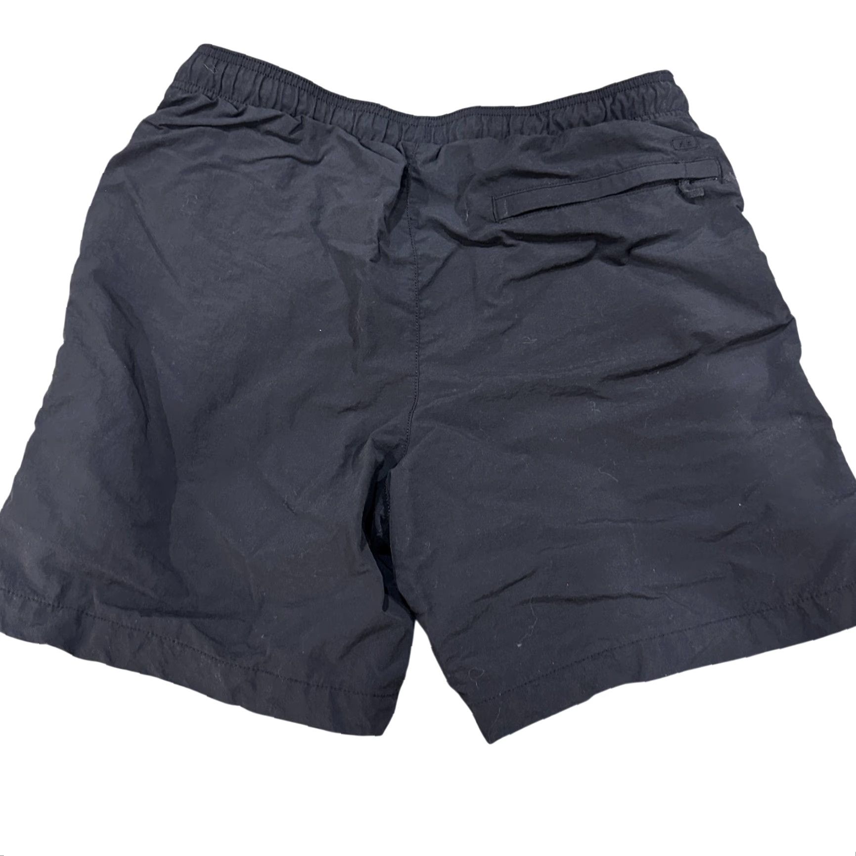 Vintage American Eagle Shorts Men S Black Nylon Swim Trunks Lined Pocket Beach Size US 29 - 4 Thumbnail