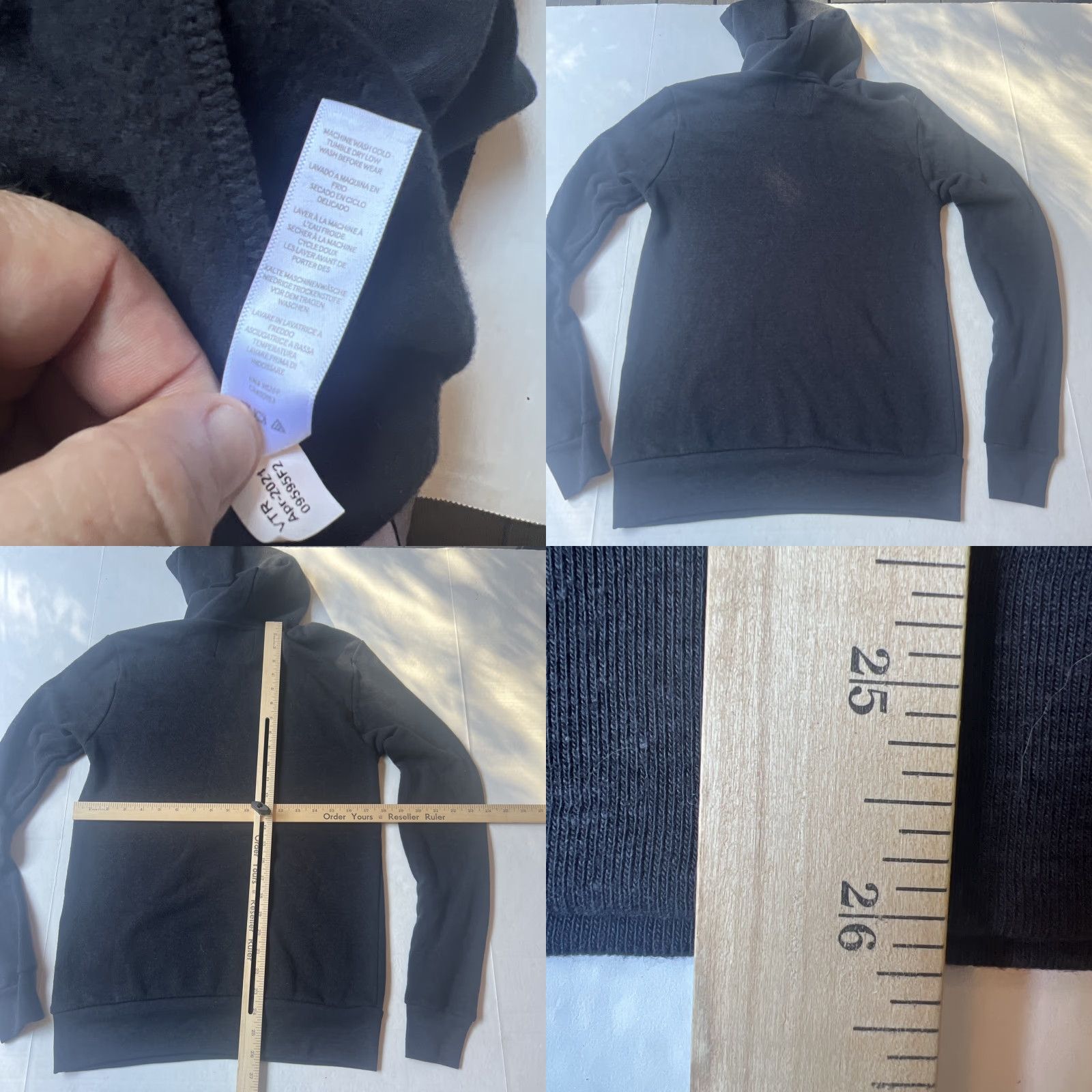 Vintage NWOT Casamigos Tequila Sweatshirt Hoodie Small George Clooney Randy Gerber Hoodie Unisex Adults Black Graphic Tequila Per/Tequila Theme 90s 2000s Size S / US 4 / IT 40 - 8 Thumbnail