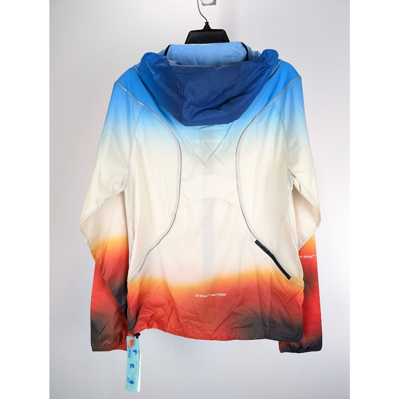 Off-White o1rshd1 ATHL Off Stamp Printed Jacket in Multicolor Size US XL / EU 56 / 4 - 12 Thumbnail