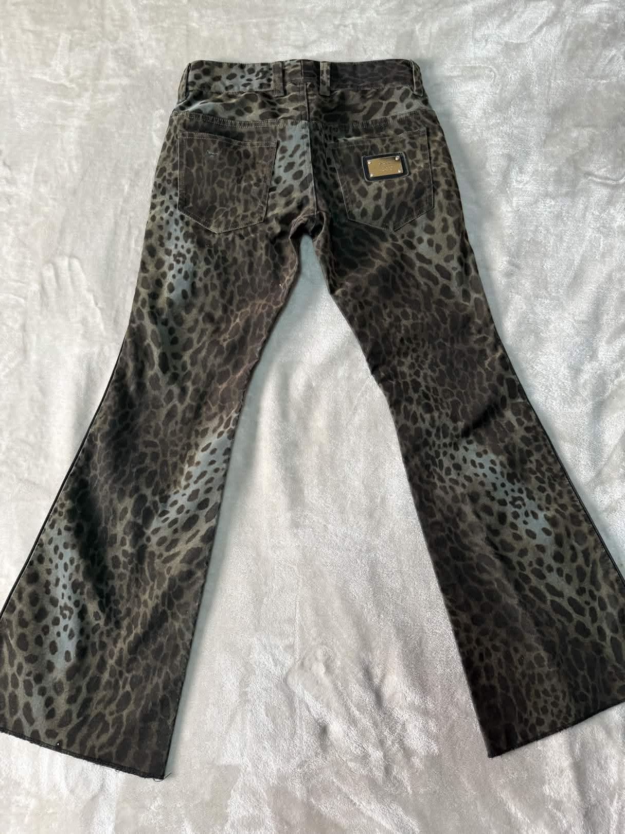 Tornado Mart Tornado Mart Leopard Print Flare Size US 30 / EU 46 - 2 Thumbnail