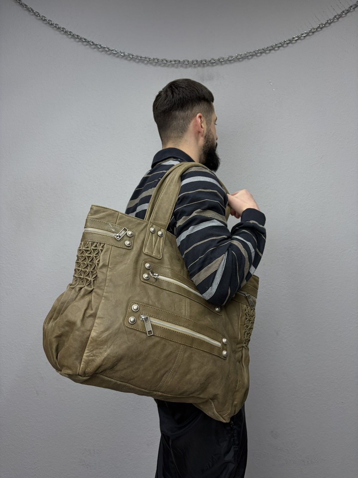 If Six Was Nine Vintage 00s If Six Was Nine Like Balenciaga Leather Bag Size ONE SIZE - 1 Thumbnail