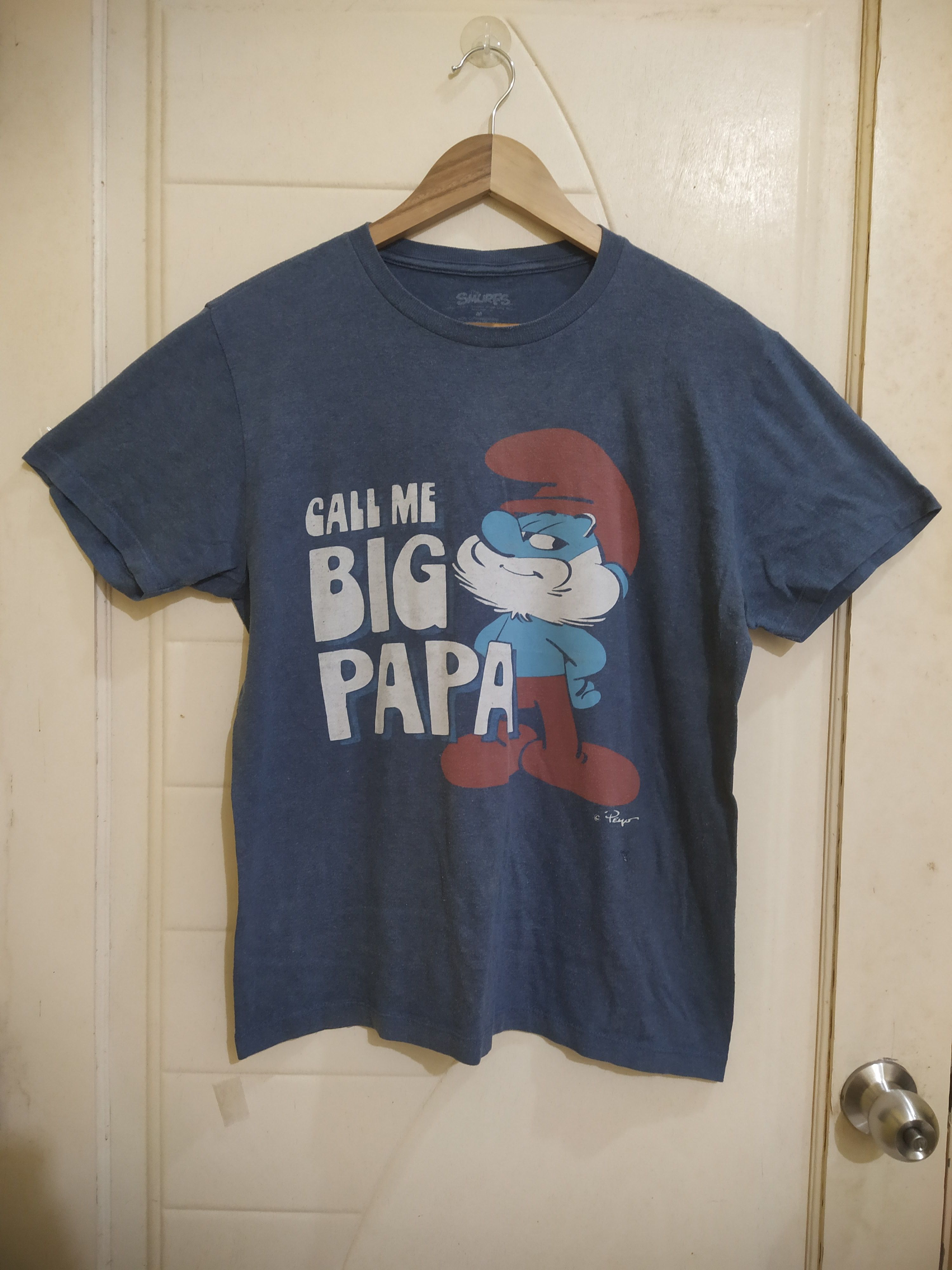 Cartoon Network Smurfs By Peyo Big Graphics TShirt Size US M / EU 48-50 / 2 - 1 Thumbnail