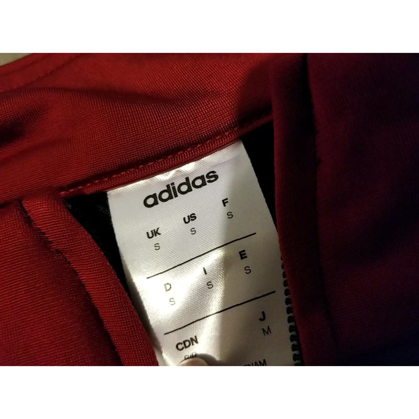 Adidas adidas Jacket S Small Black Athletic Gym Workout Mens Athletic Zip Track Jacket Ppearance Sports Size US S / EU 44-46 / 1 - 4 Thumbnail