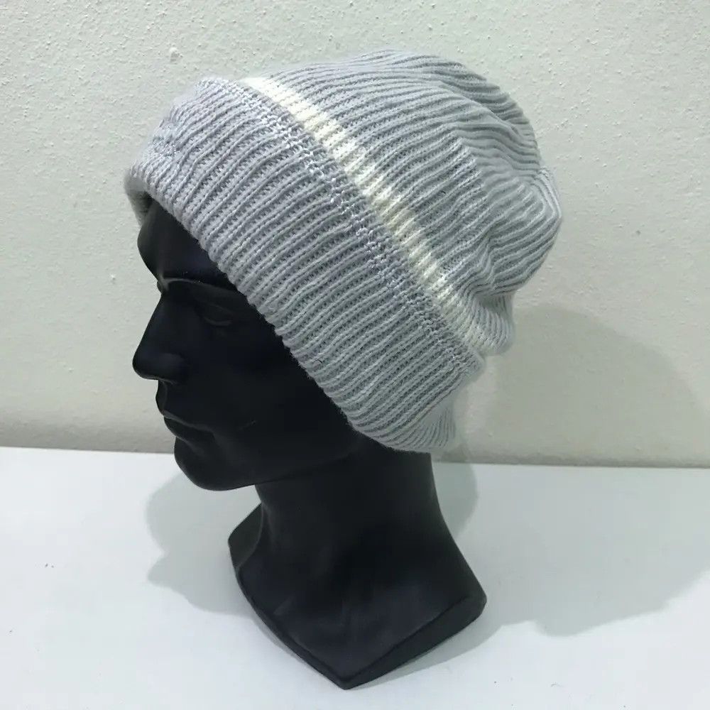 Vintage Italian Designer Plain Beanie Hat Size ONE SIZE - 3 Thumbnail