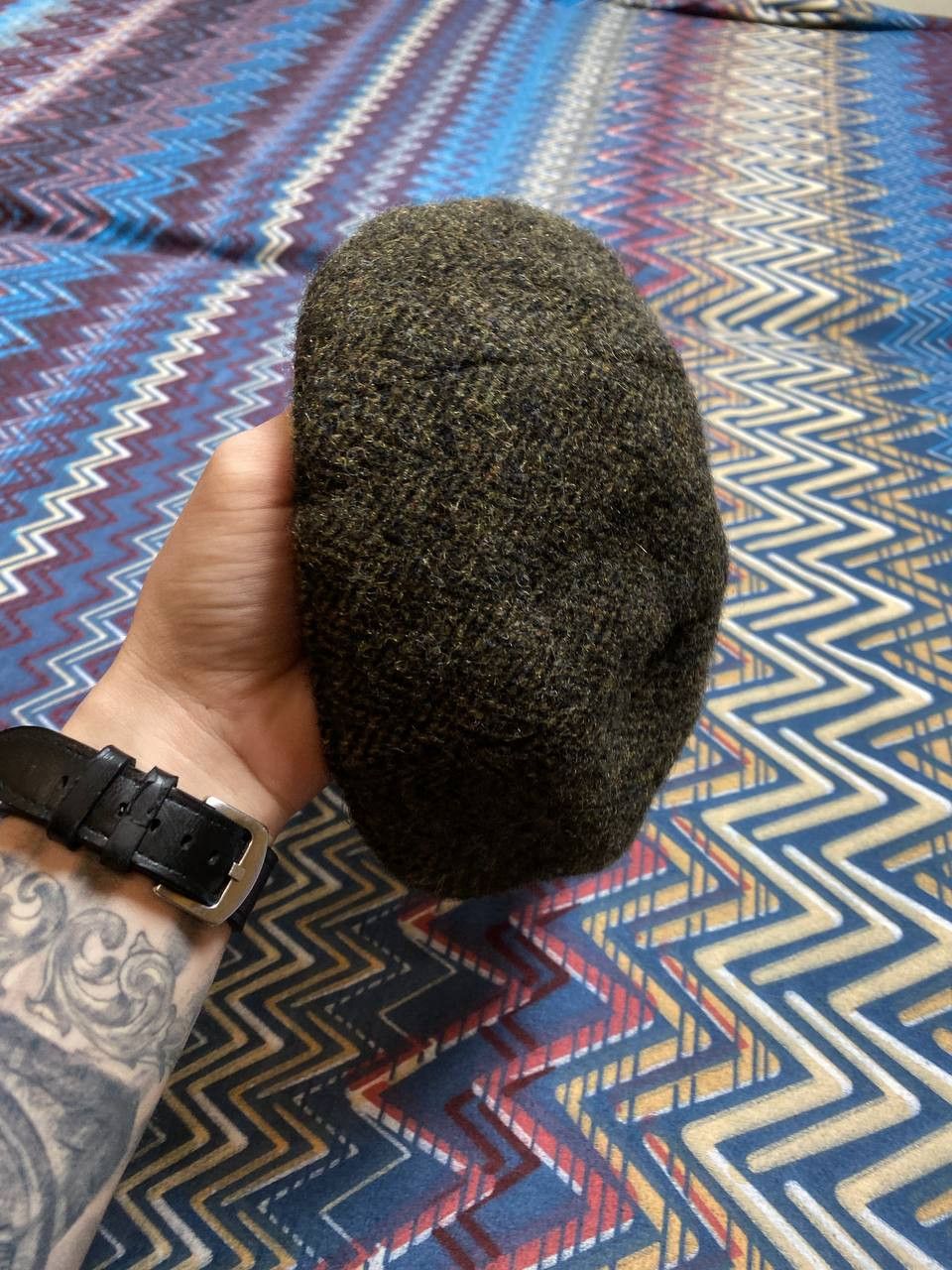 Harris Tweed Hats Vintage Harris Tweed Y2K Streetwear Size ONE SIZE - 6 Thumbnail