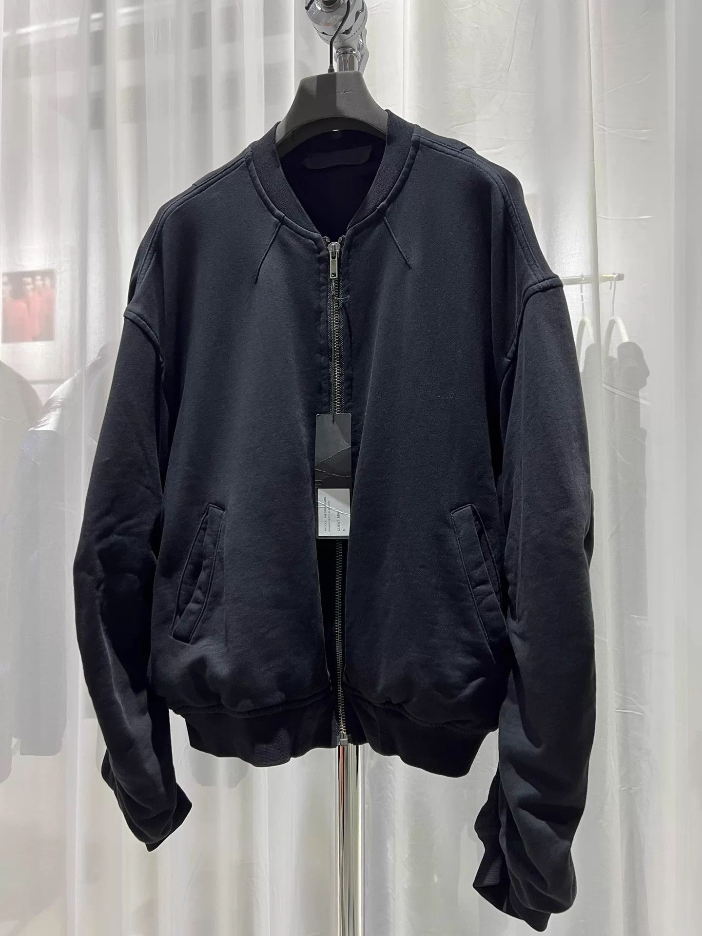 Haider Ackermann Haider Ackermann Perth Bomber Black Pleated Jacket Size US S / EU 44-46 / 1 - 3 Thumbnail