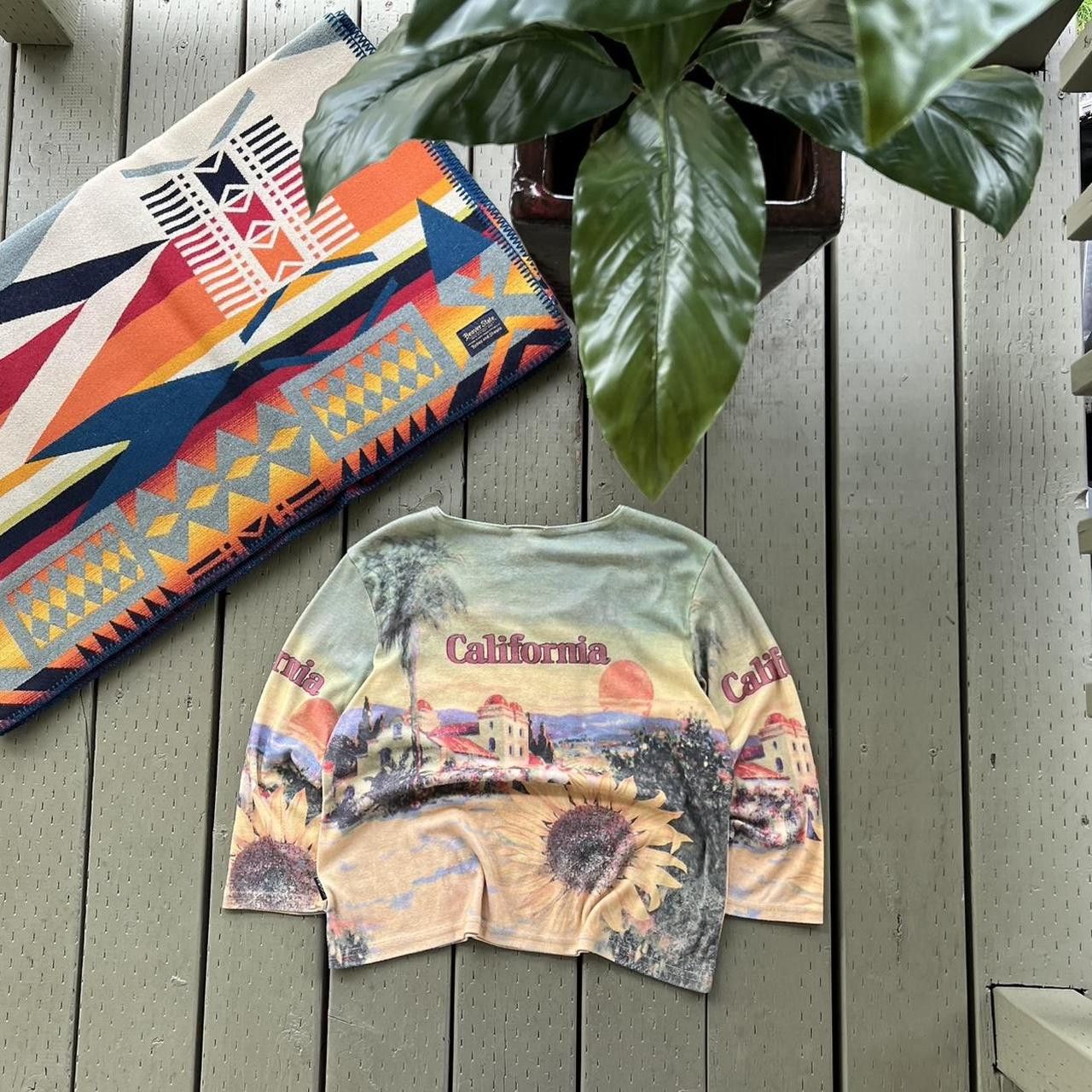 Vintage Vintage Impulse California Art Top Long Sleeve Size XL / US 12-14 / IT 48-50 - 4 Thumbnail