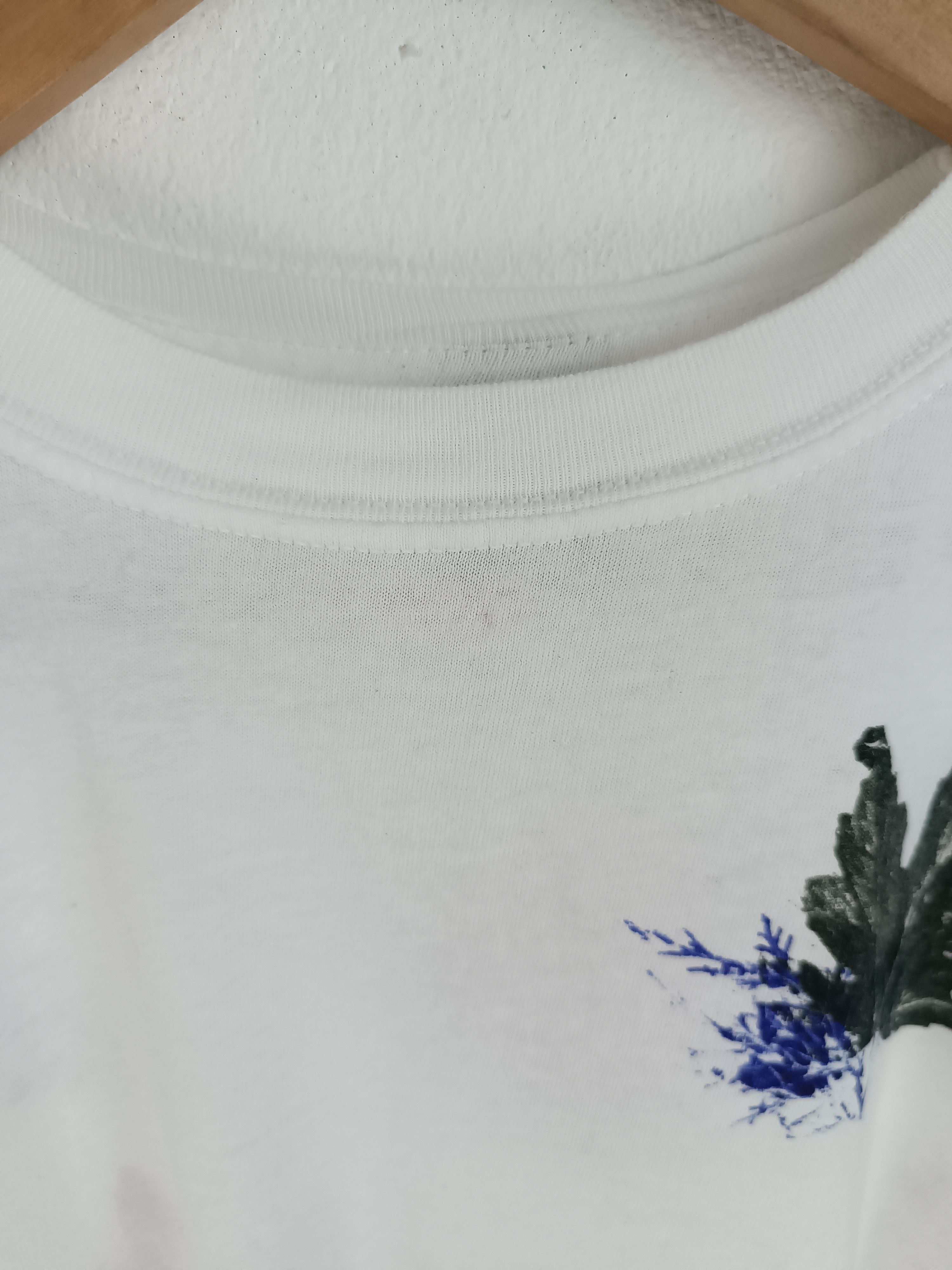 Vintage VINTAGE ART TEE DIY FROM LEAF WITH PAINT VERY RARE! Size US M / EU 48-50 / 2 - 8 Thumbnail
