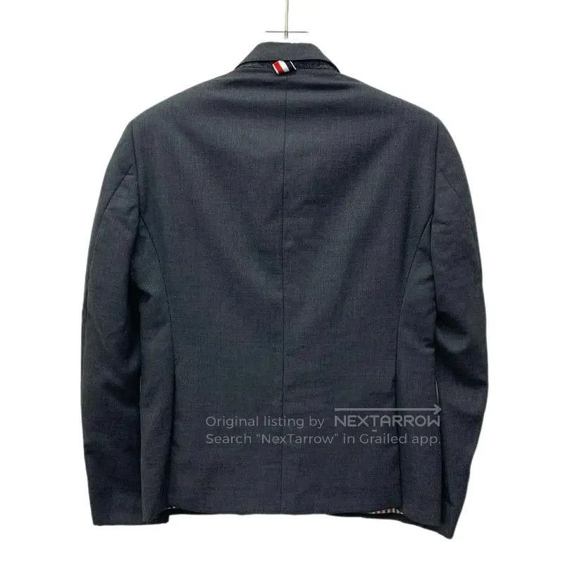 Thom Browne Thom Browne Gray Wool Women's Jacket . Size S / US 4 / IT 40 - 2 Thumbnail