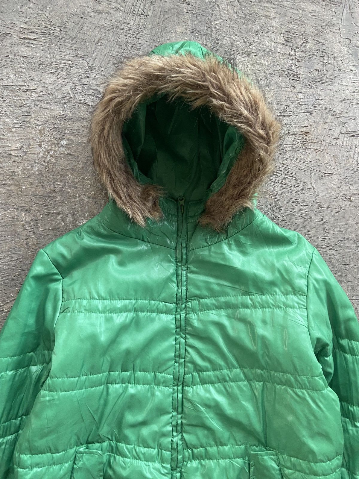 Hysteric Glamour 2000s Calfit - Vkei Style Fur Puffer Jacket Size US L / EU 52-54 / 3 - 3 Thumbnail