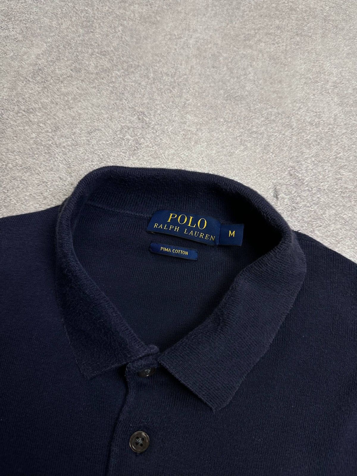 Polo Ralph Lauren Vintage Polo Ralph Lauren Knit Rugby Shirt Old Money M Size US M / EU 48-50 / 2 - 4 Thumbnail