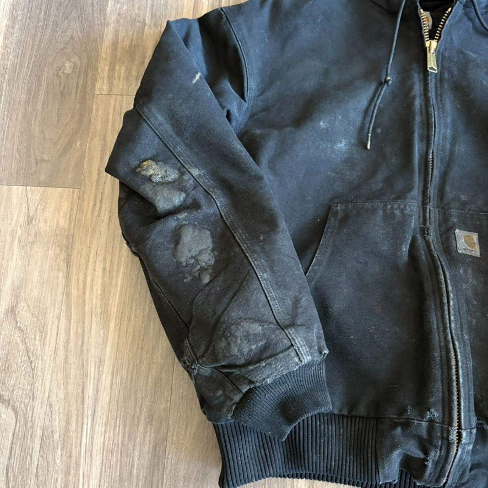 Carhartt × Vintage Vintage Carhartt J140 Canvas Jacket Men’s Size L Black Size US L / EU 52-54 / 3 - 12 Thumbnail