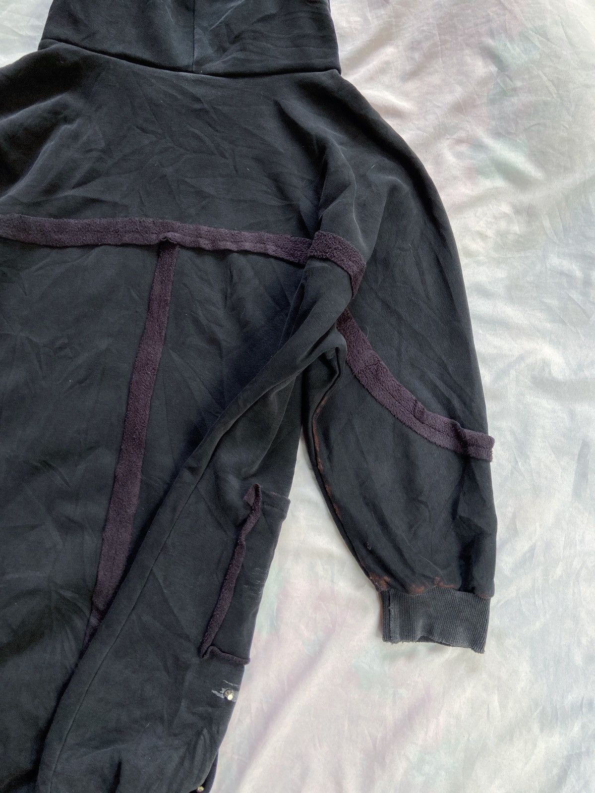 If Six Was Nine JAPANESE PUNK DISTRESSED UKNOWN BRAND PARKA STYLE ZIP HODDIE Size US XL / EU 56 / 4 - 19 Thumbnail