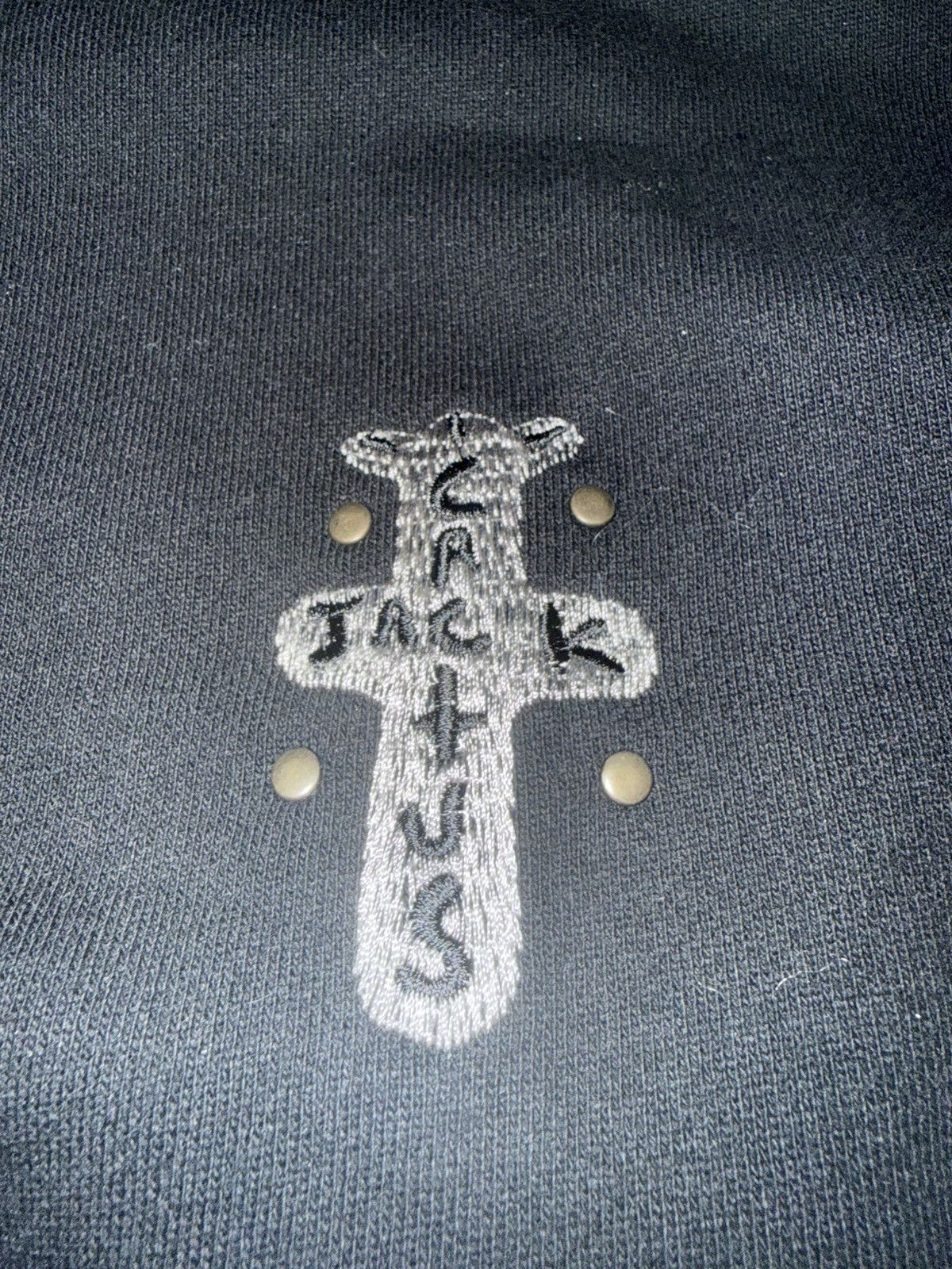 Travis Scott Cactus Jack Studded Pullover Hoodie Black Size US M / EU 48-50 / 2 - 4 Thumbnail