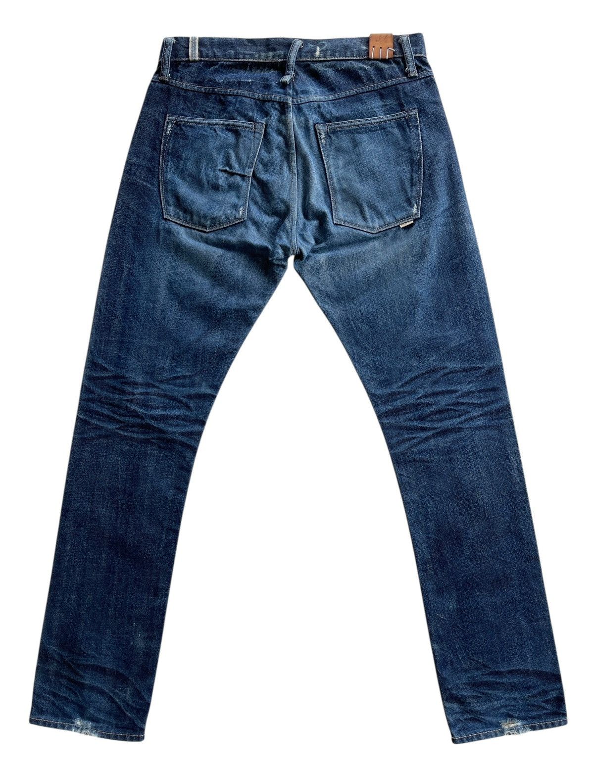 MATiAS Matias Pacheco Hand Tailored Distressed Selvedge Denim Size US 31 - 2 Thumbnail