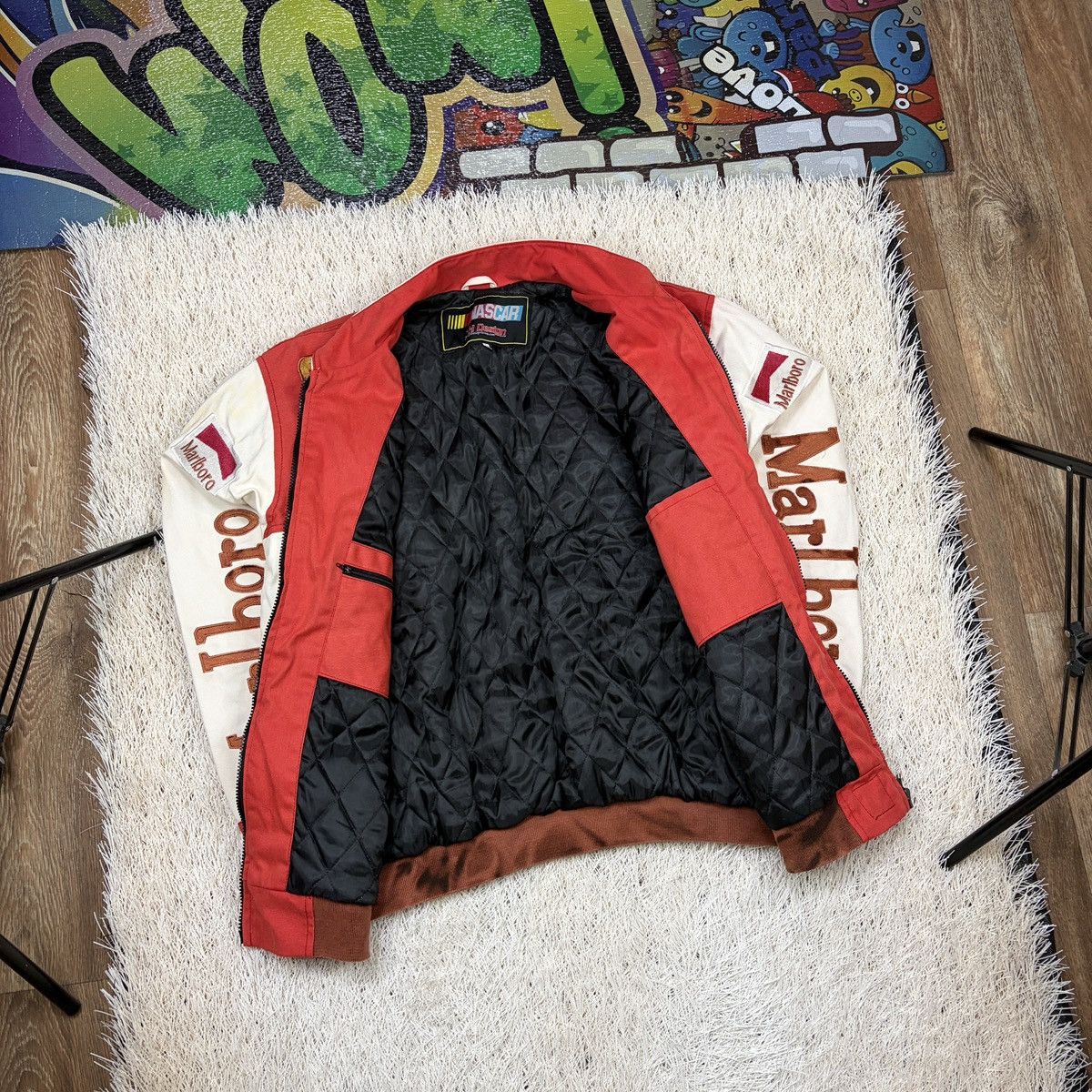 JH Design Marlboro Racing Jacket JH Design NASCAR Motorsport Team F1 Size US L / EU 52-54 / 3 - 3 Thumbnail