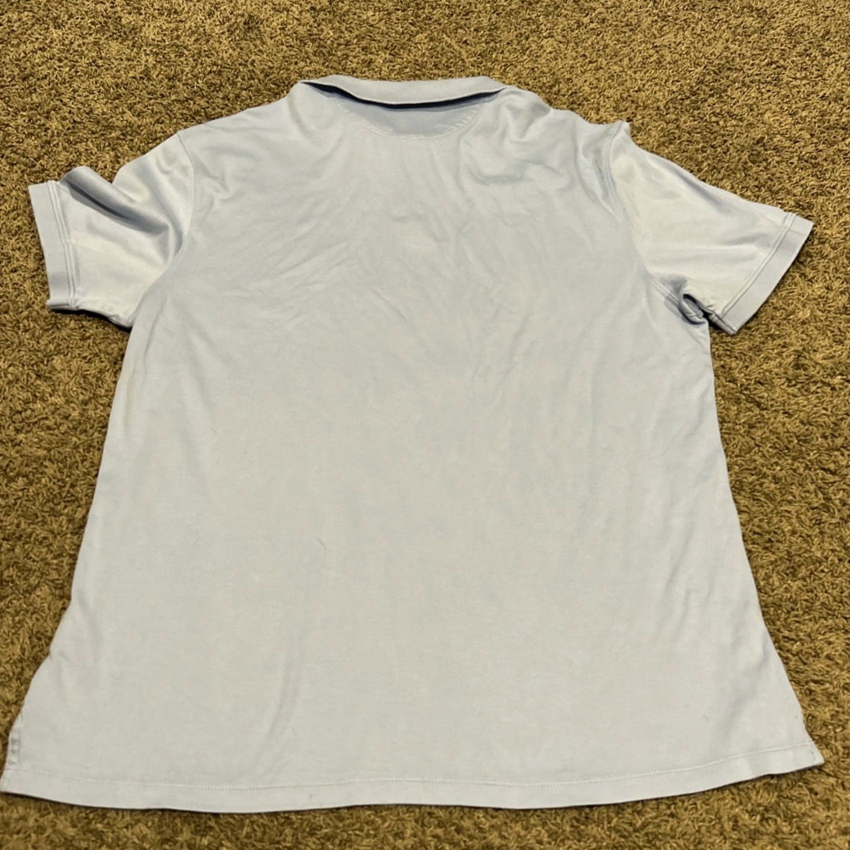 Calvin Klein Calvin Klein Polo Shirt Men XL Short Sleeve Cotton Purple Size US XL / EU 56 / 4 - 3 Thumbnail