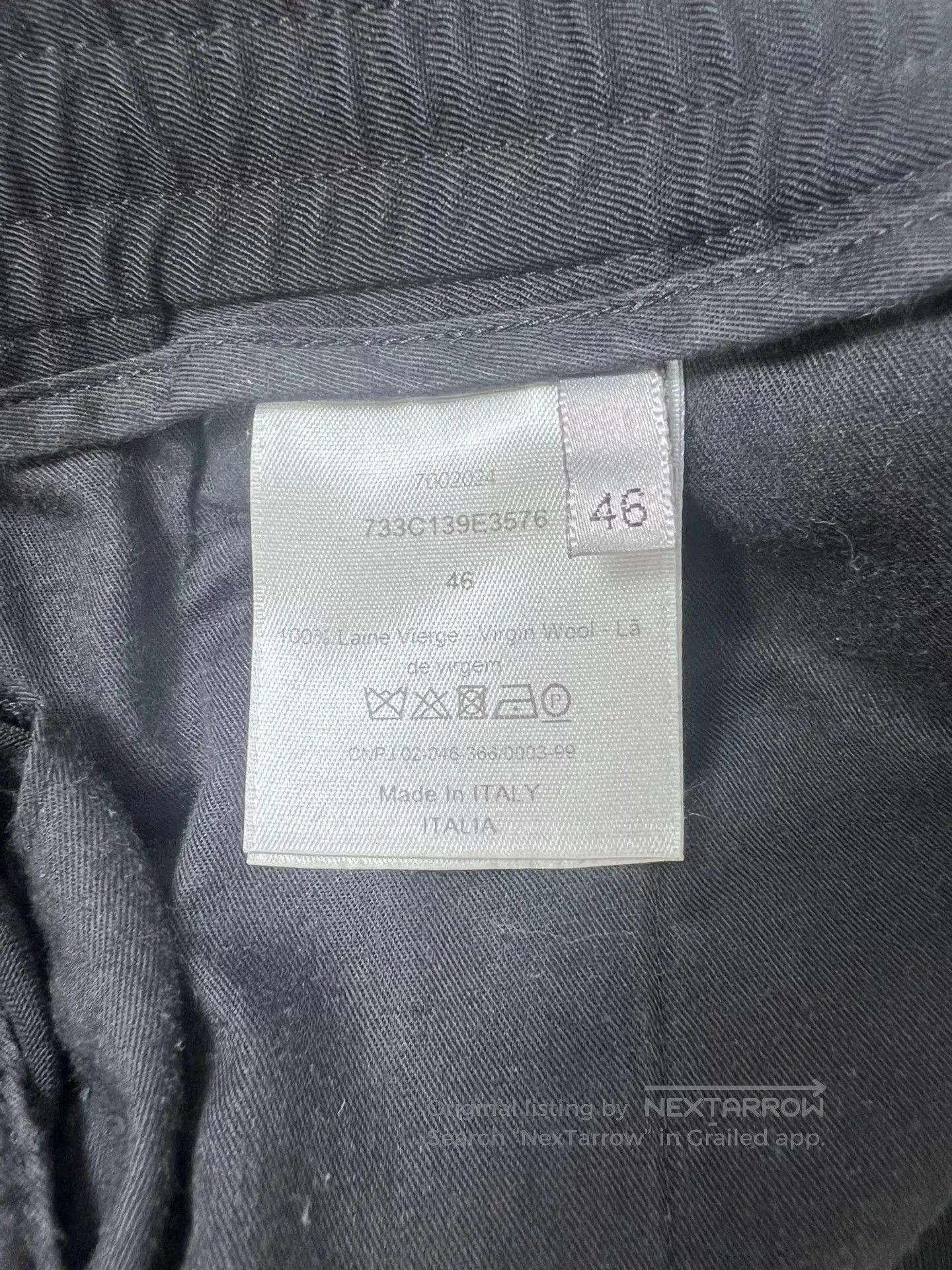 Dior Dior Homme Drawstring Casual Pants. Size US 30 / EU 46 - 6 Thumbnail