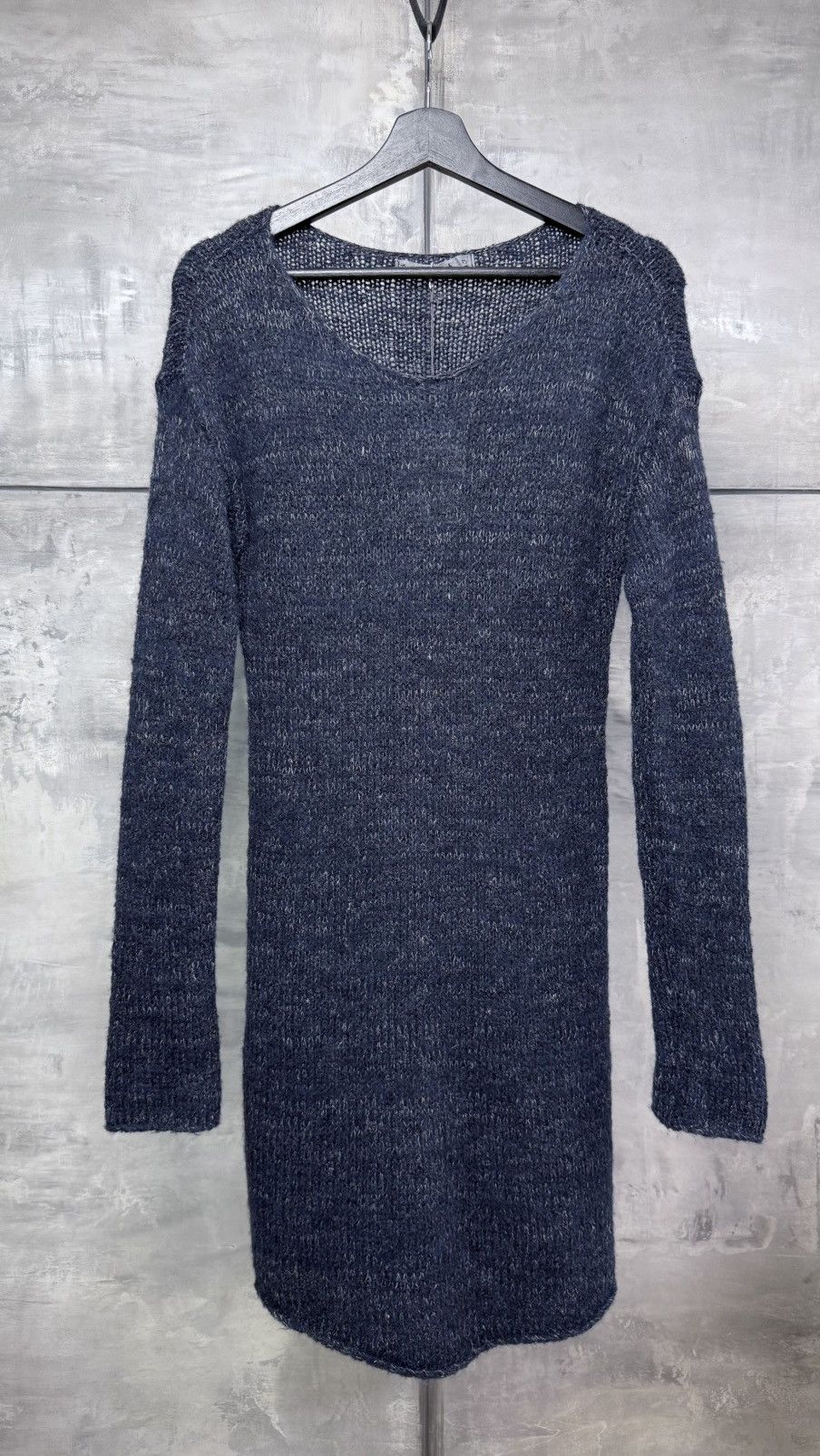 Alpaca lana lino sweater L