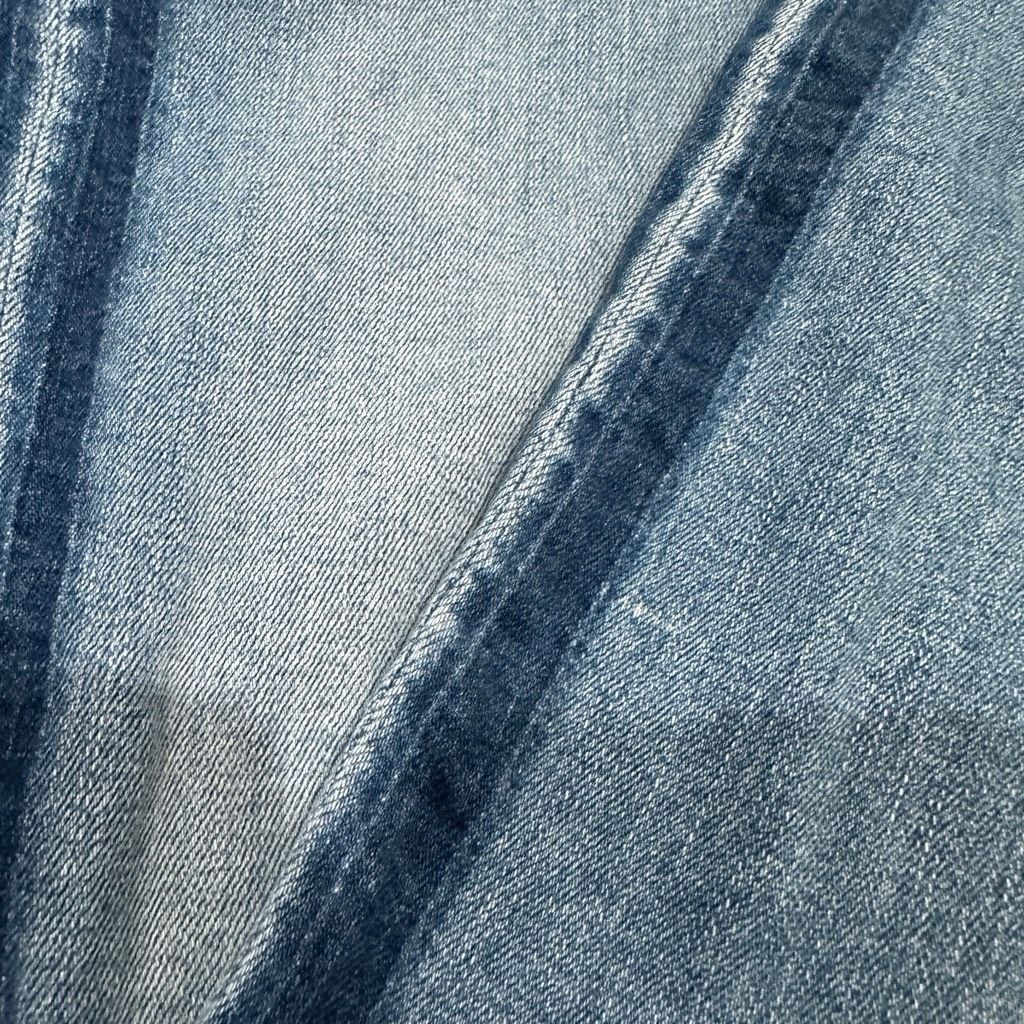 MOTHER MOTHER Denim Pants Jeans ANTHROPOLOGIE $228 Retail The Stunner Zip Ankle Step Fray in Light Kitty Racer Size 25”/0 Size 25" / US 0 / IT 36 - 3 Thumbnail