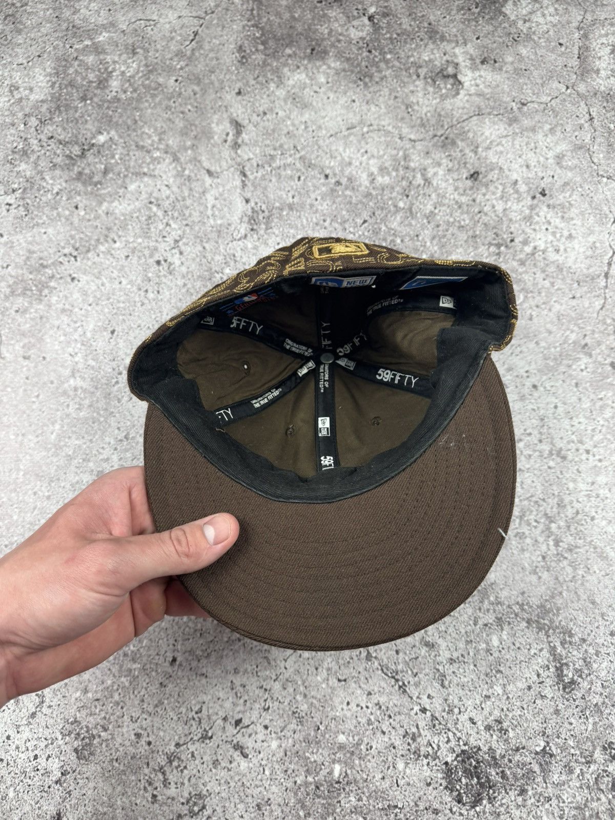 Kith × New Era × New York Yankees New Era New York Yankees Monogram Brown Cap Rap Size ONE SIZE - 6 Thumbnail