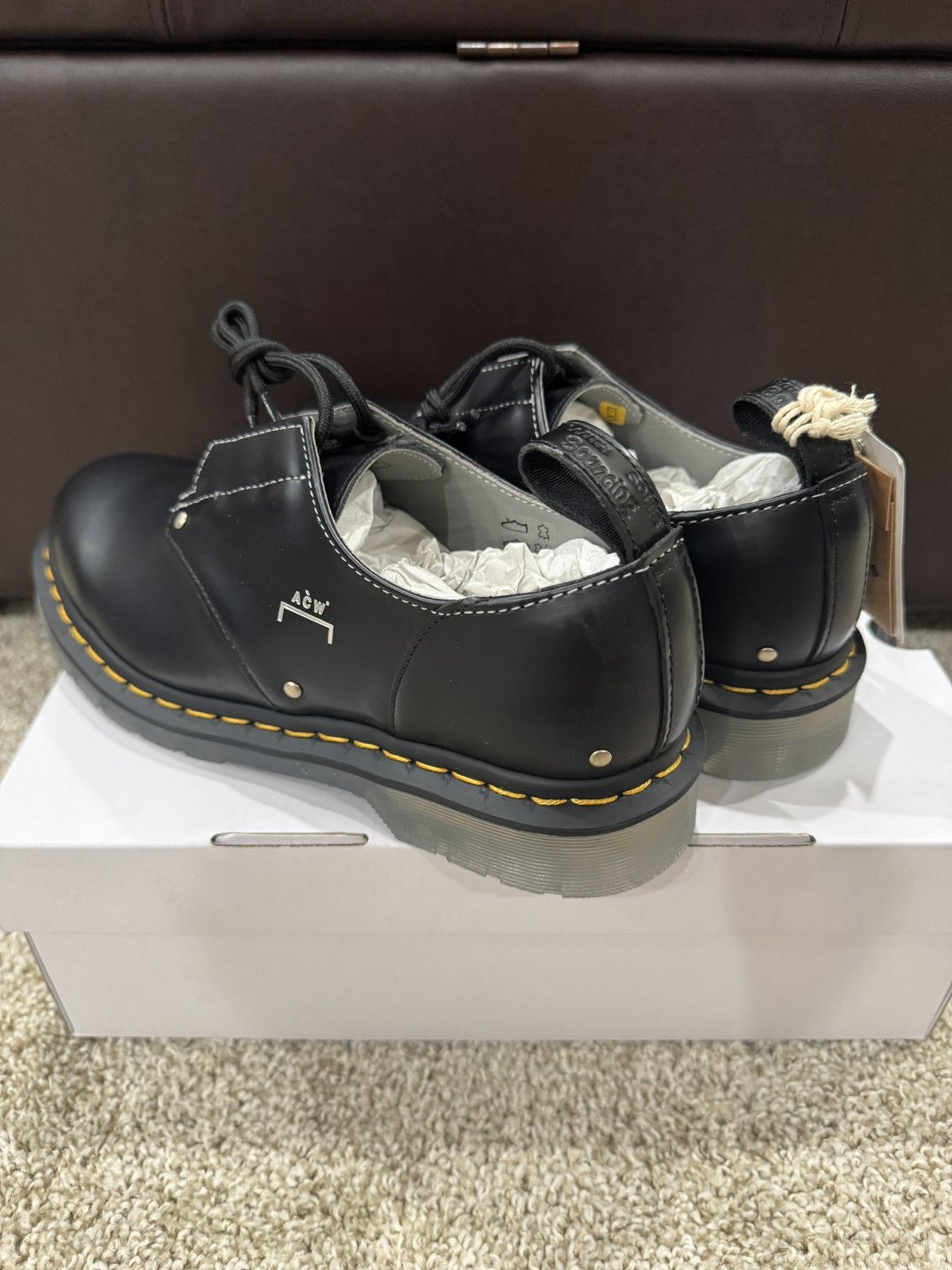 A-COLD-WALL* × Dr. Martens 1461 ACW x DM Iced Soles Size US 8 / EU 41 - 5 Thumbnail