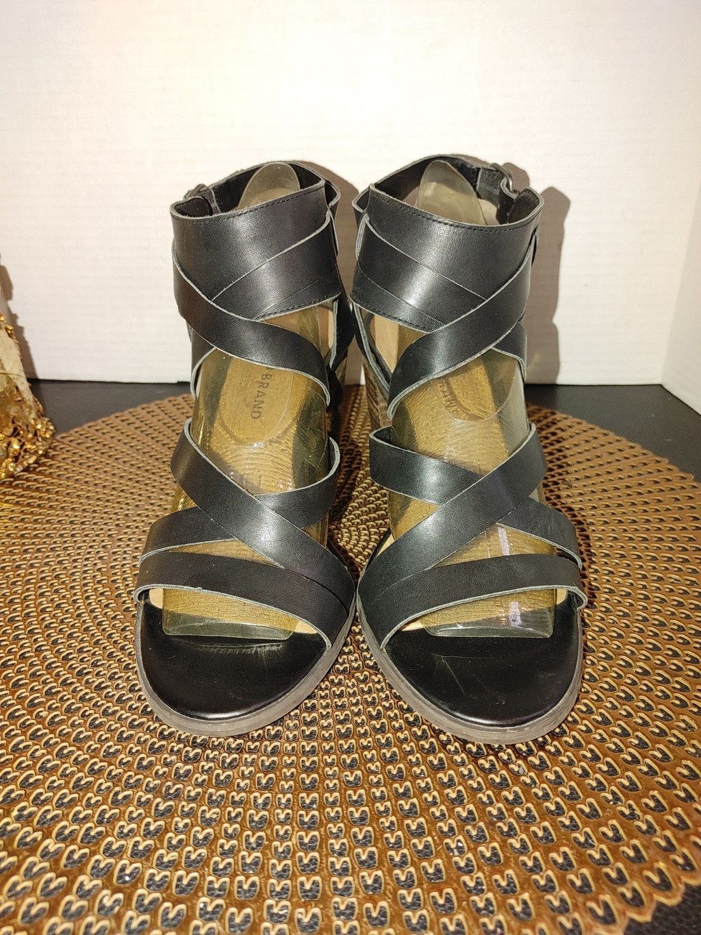 Lucky Brand Lucky Brand Kailas Leather Strappy Sandal Size 8.5M Size US 8.5 / IT 38.5 - 2 Thumbnail