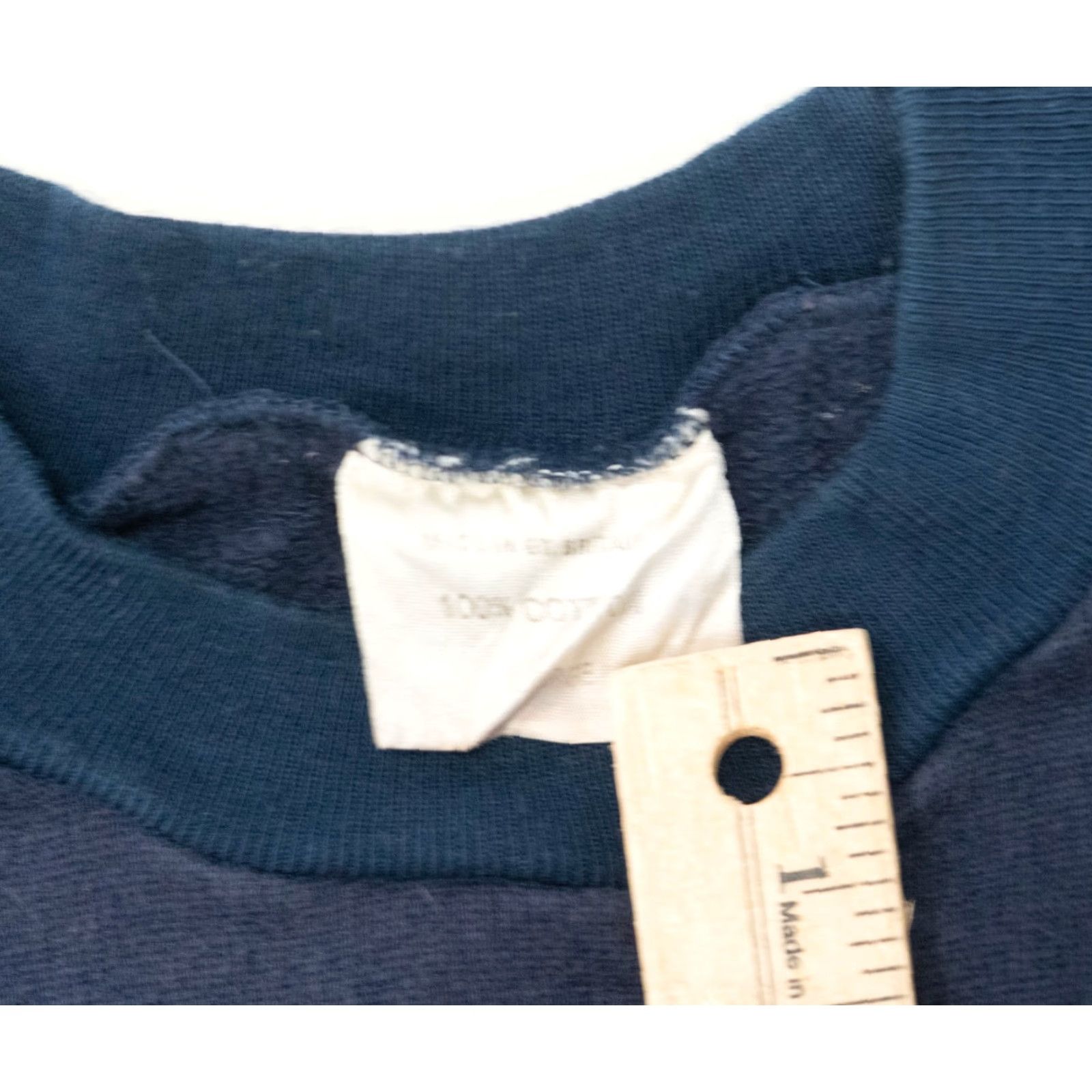 Greats VINTAGE Canals Are Fun Sweatshirt Blue Size S Women United Kingdom 1960s 50s VTG VT Vintage Pullover Crew Neck Size S / US 4 / IT 40 - 4 Thumbnail