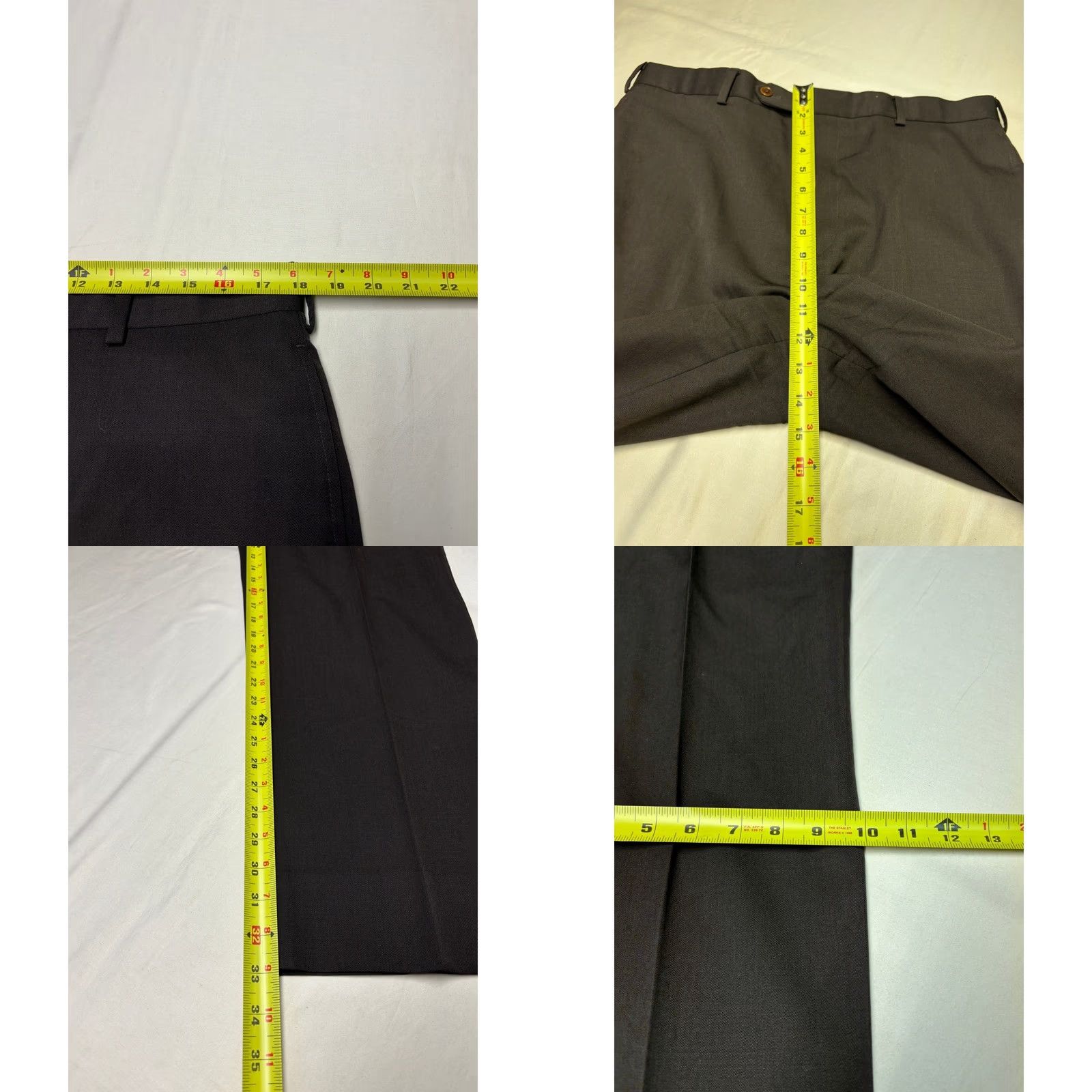 Brooks Brothers Brooks Brothers 1818 Madison Dress Pants Brown Wool Flat Front Straight Leg Men 36x34 Size US 36 / EU 52 - 8 Thumbnail
