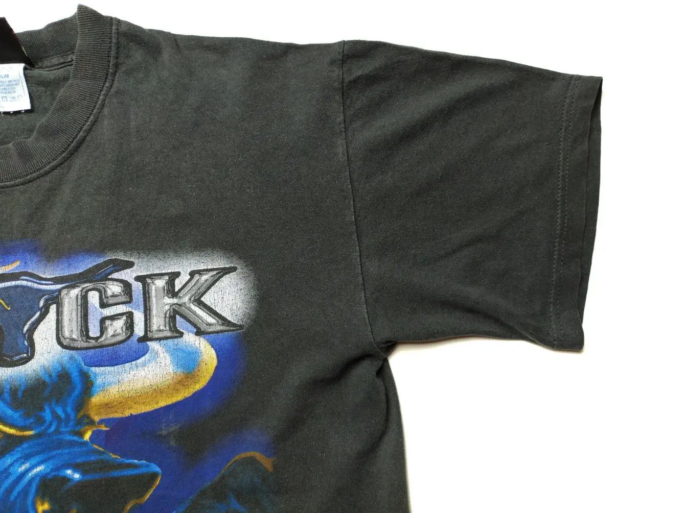 Vintage Vintage The Rock 2001 Wrestling MTV T-shirt Size US M / EU 48-50 / 2 - 7 Thumbnail