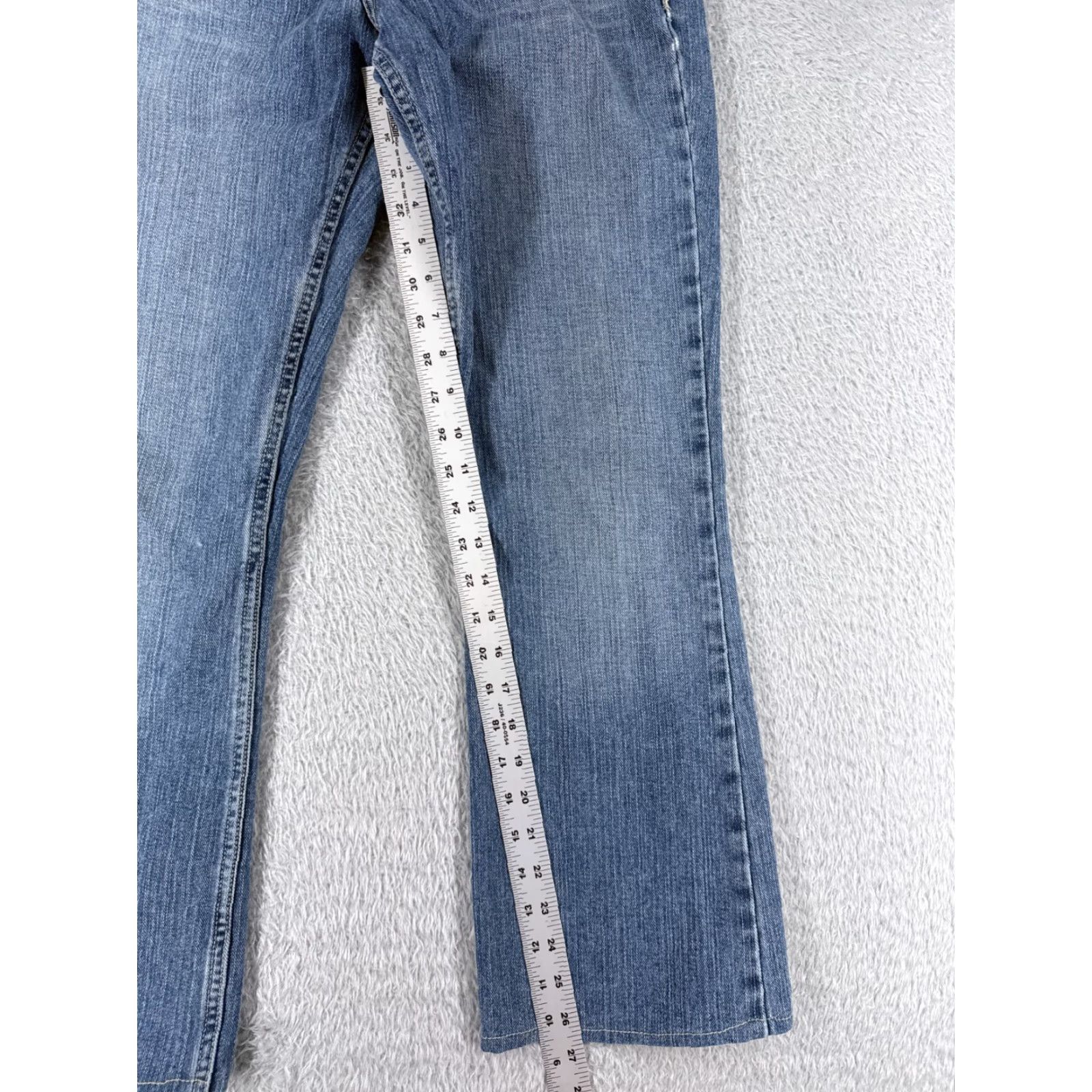Vintage Cruel Girl Jeans Womens Bootcut Blue Denim 28x27 100% Cotton Embroidered 7 Regular Size 28" / US 6 / IT 42 - 7 Thumbnail