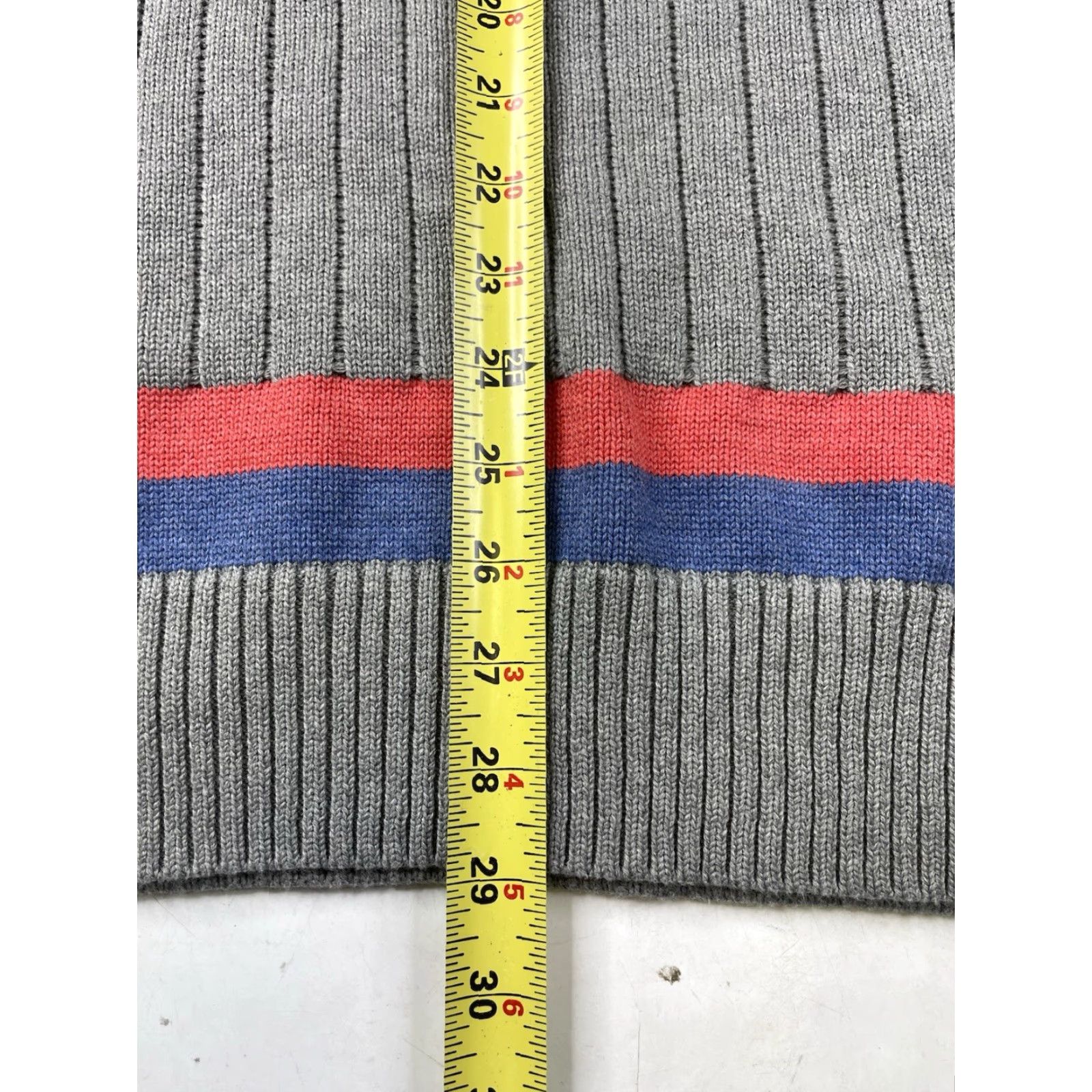 Brooks Brothers Brooks Brothers Tennis Sweater Pullover Gray Cotton Size XL Knit NWT Men Size US XL / EU 56 / 4 - 5 Thumbnail