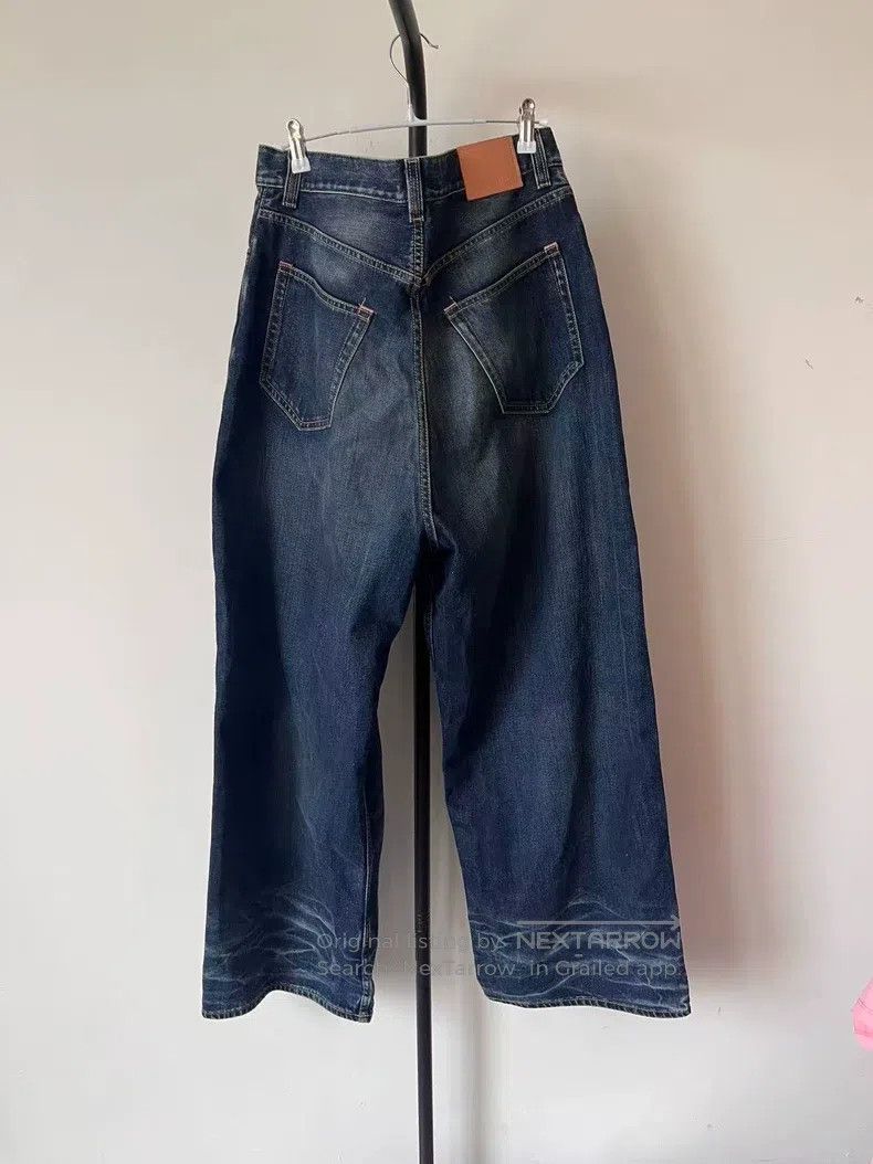 Acne Studios Acne Studios Wide-leg, mid-rise, water-waved heavy-duty co Size US 38 / EU 54 - 2 Thumbnail