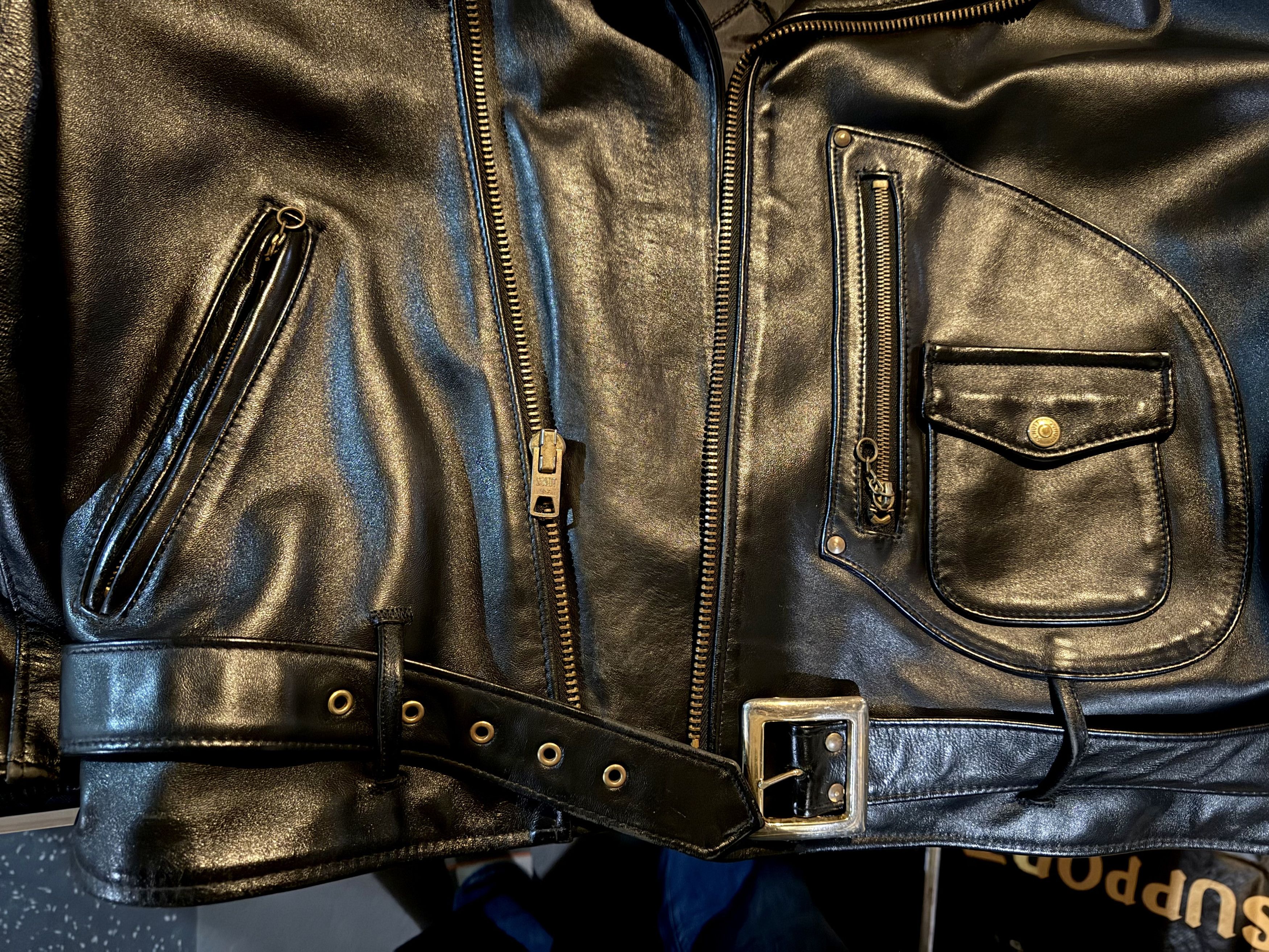 Schott Vintage 90’s Schott 611H Horsehide Sz48 Size US XXL / EU 58 / 5 - 8 Thumbnail