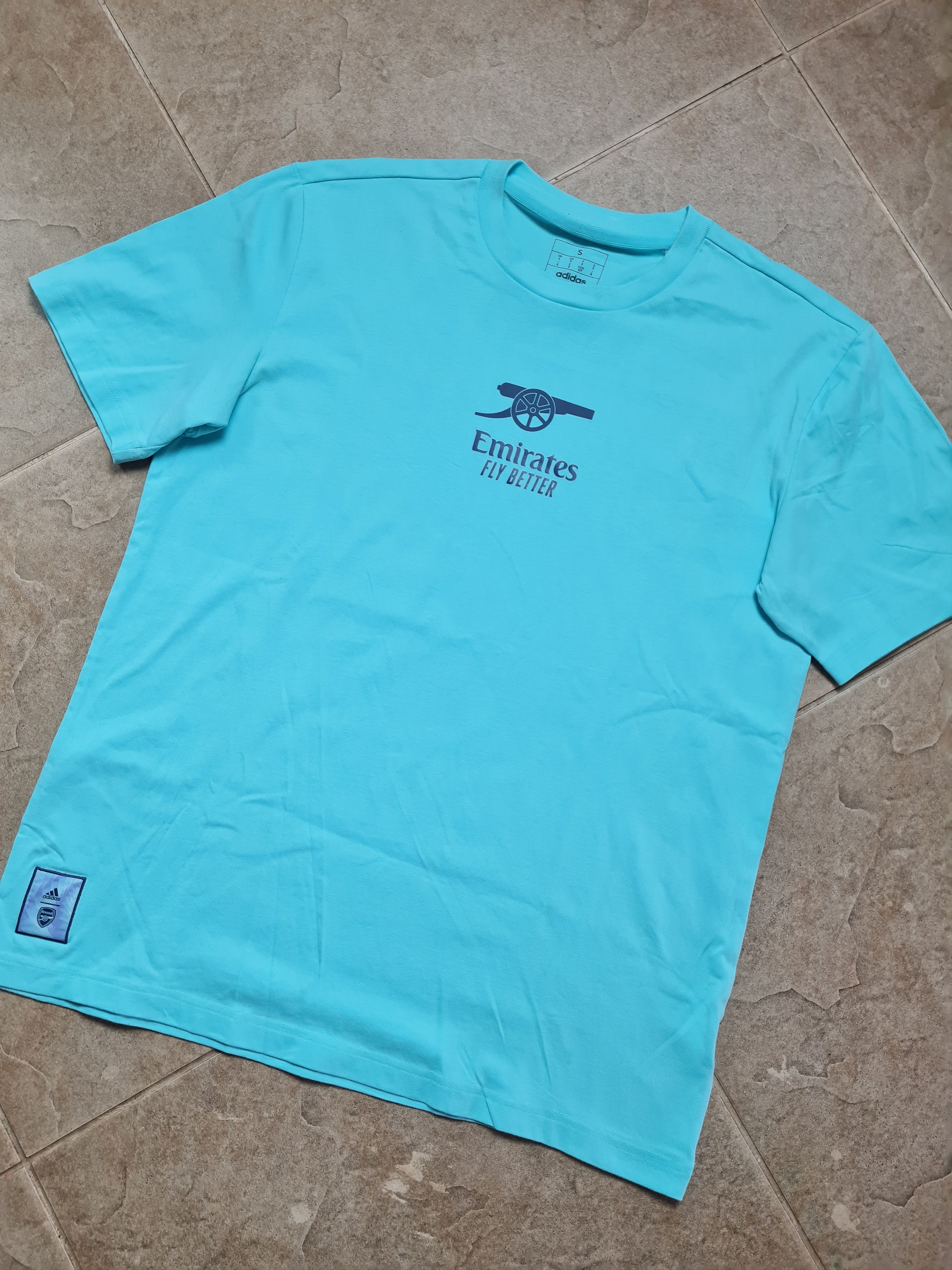 Arsenal Adidas Player Issue Travel Tshirt 23/24 Green