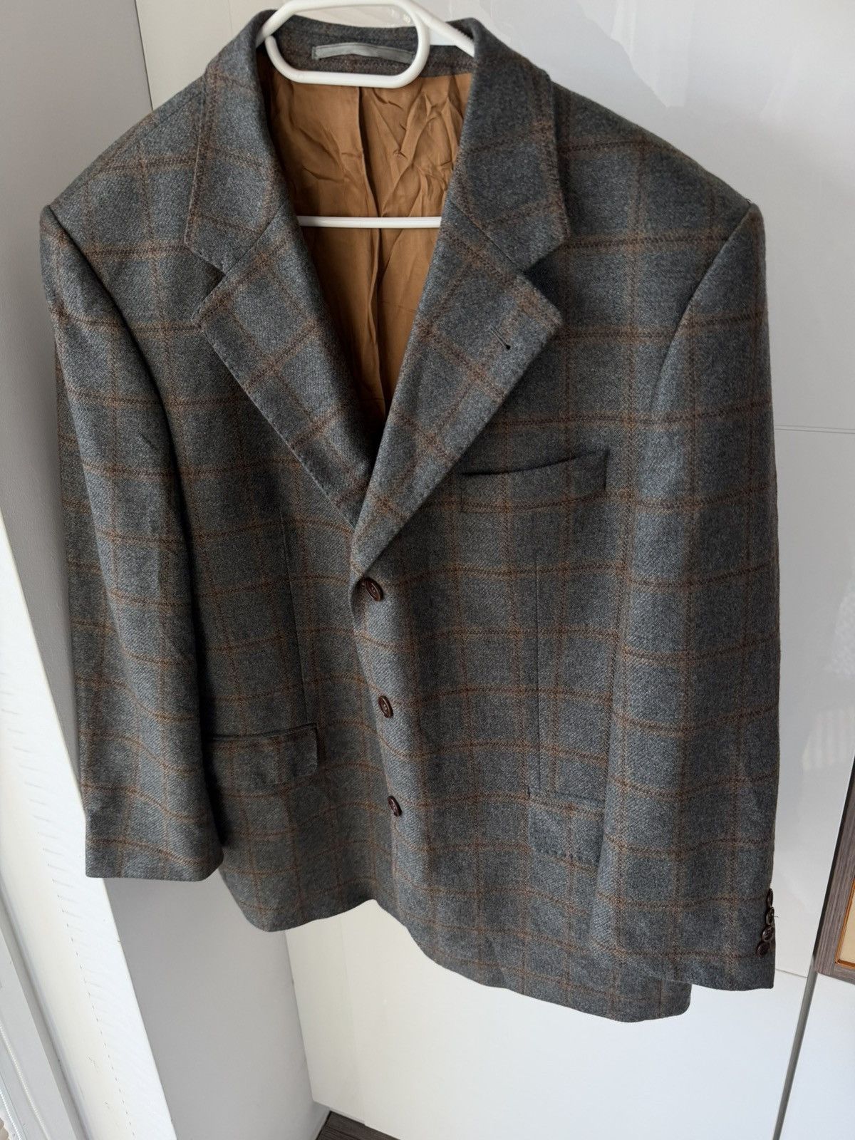 Loro Piana Loro Piana Ing 100% Cashmere Italy Made Luxury Blazer Size 46R - 15 Thumbnail