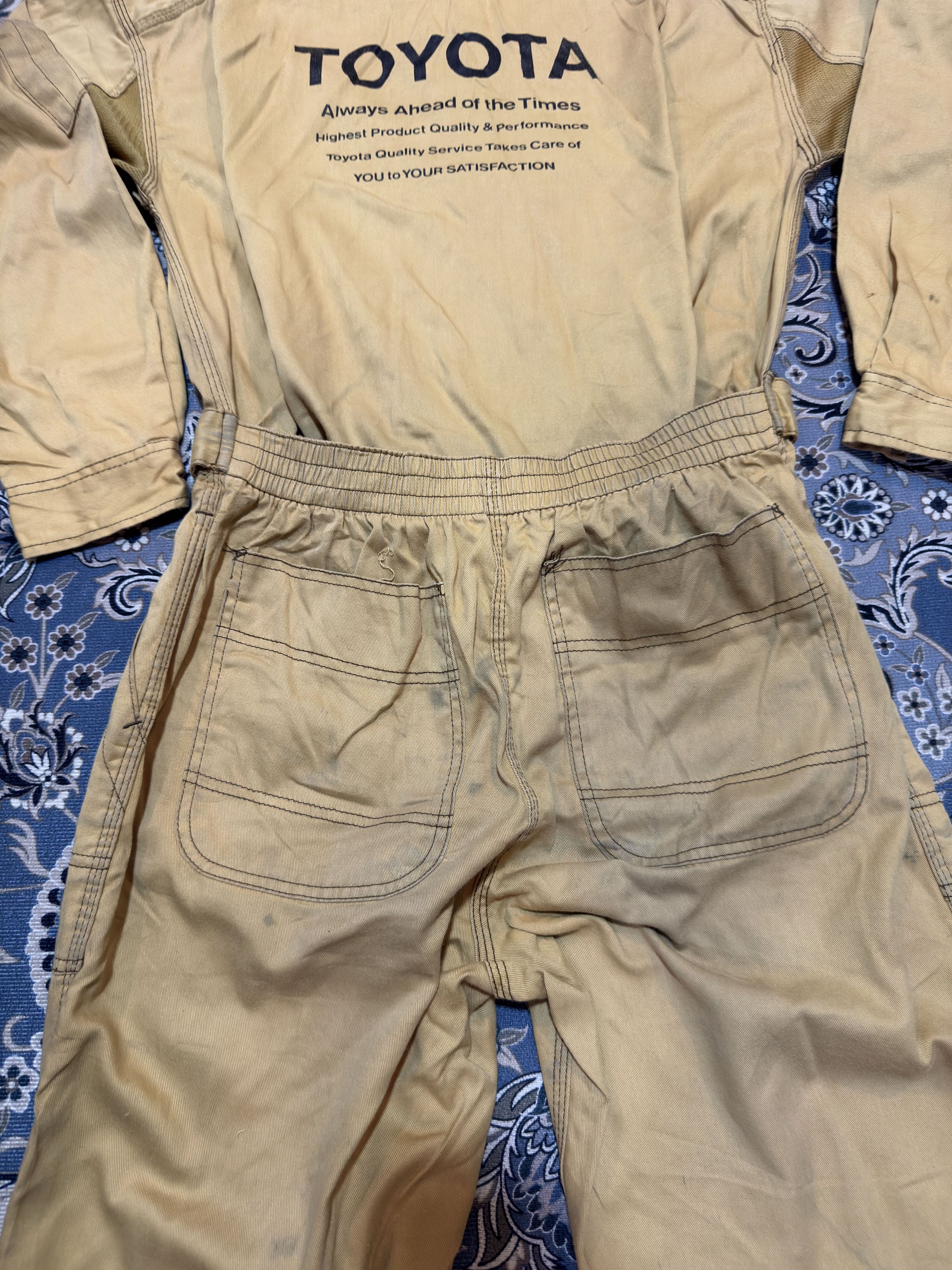 Sports Specialties Vintage Toyota TRD Script Mechanic Coverall Dirty Oil Size M Size US 29 - 8 Thumbnail