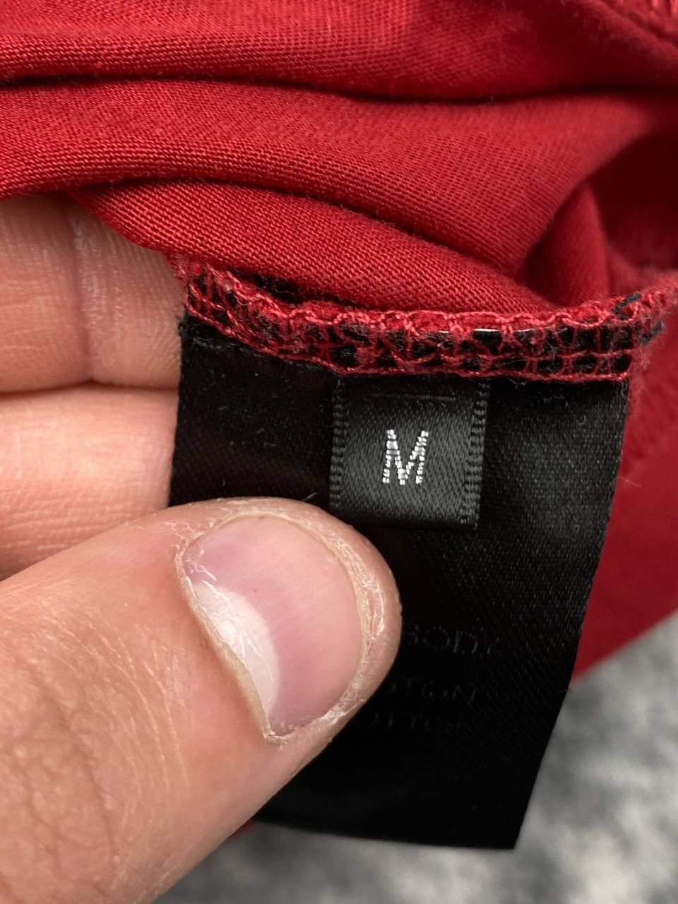 Balmain Balmain Big Logo T Shirt Men Size M Red Size US M / EU 48-50 / 2 - 8 Thumbnail
