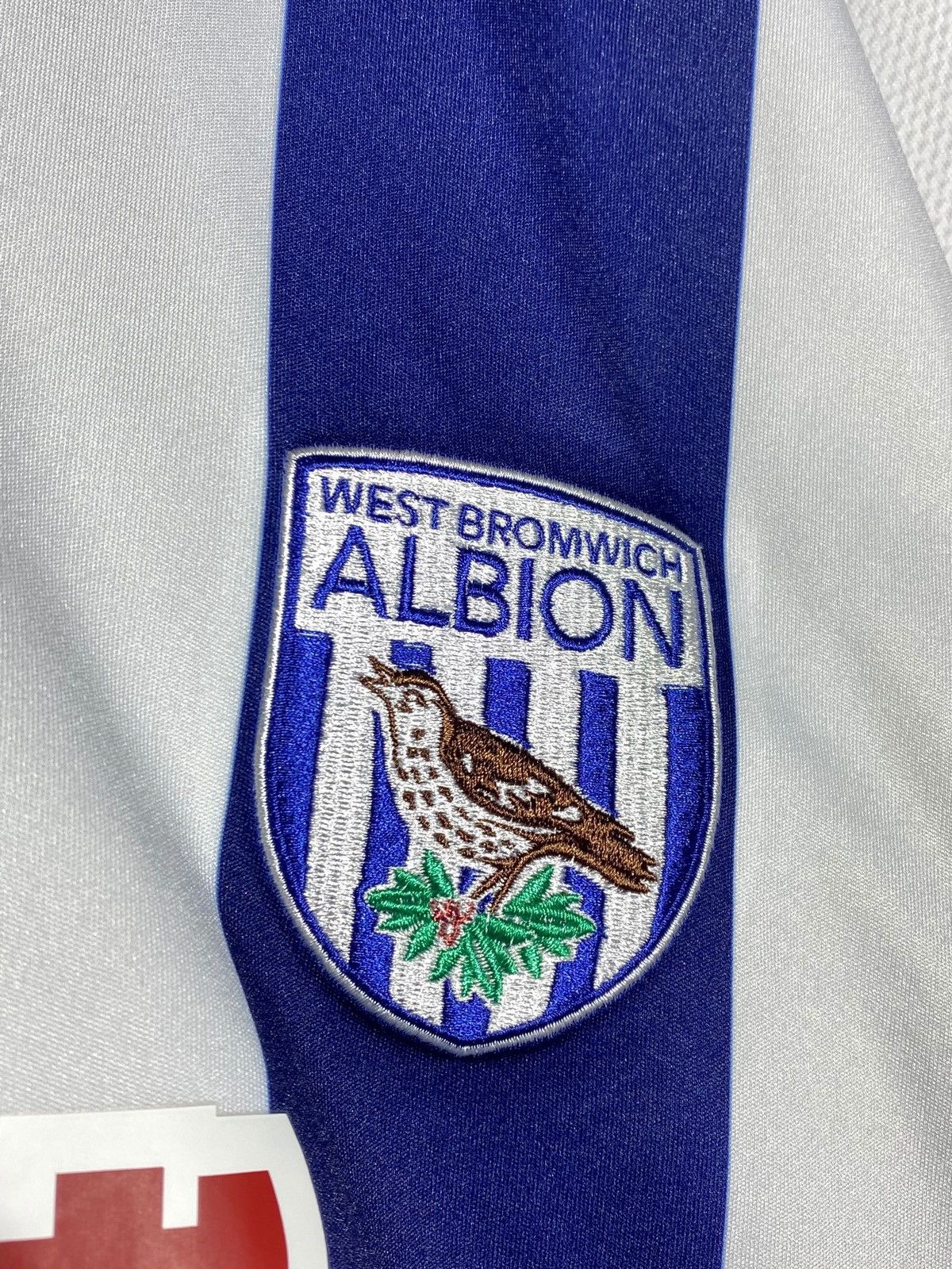 Adidas Adidas West Bromwich Albion 2015/16 Home Football Shirt Size US XXL / EU 58 / 5 - 9 Thumbnail