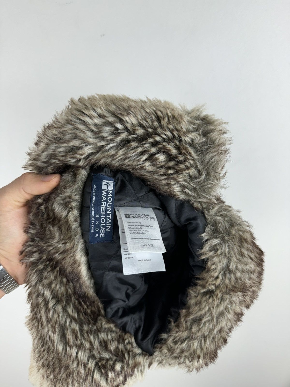Japanese Brand Faux fur hat swag y2k Pinterest style original casual item Size ONE SIZE - 6 Thumbnail