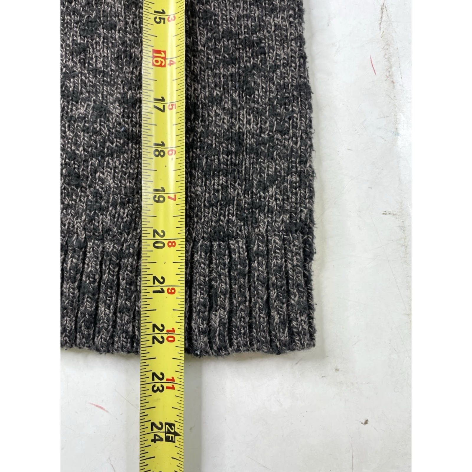 Vintage L.L.Bean Women's Roll Neck Sweater Small Petite Gray 100% Cotton Heathered Pullover Knit Long Sleeve Casual Size S / US 4 / IT 40 - 5 Thumbnail