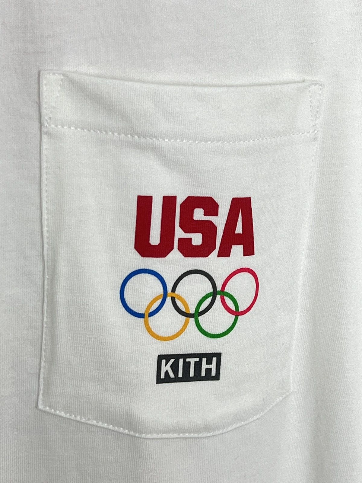 Kith Kith Olympics USA Olympics 2024 Vintage Tee Size US L / EU 52-54 / 3 - 3 Thumbnail